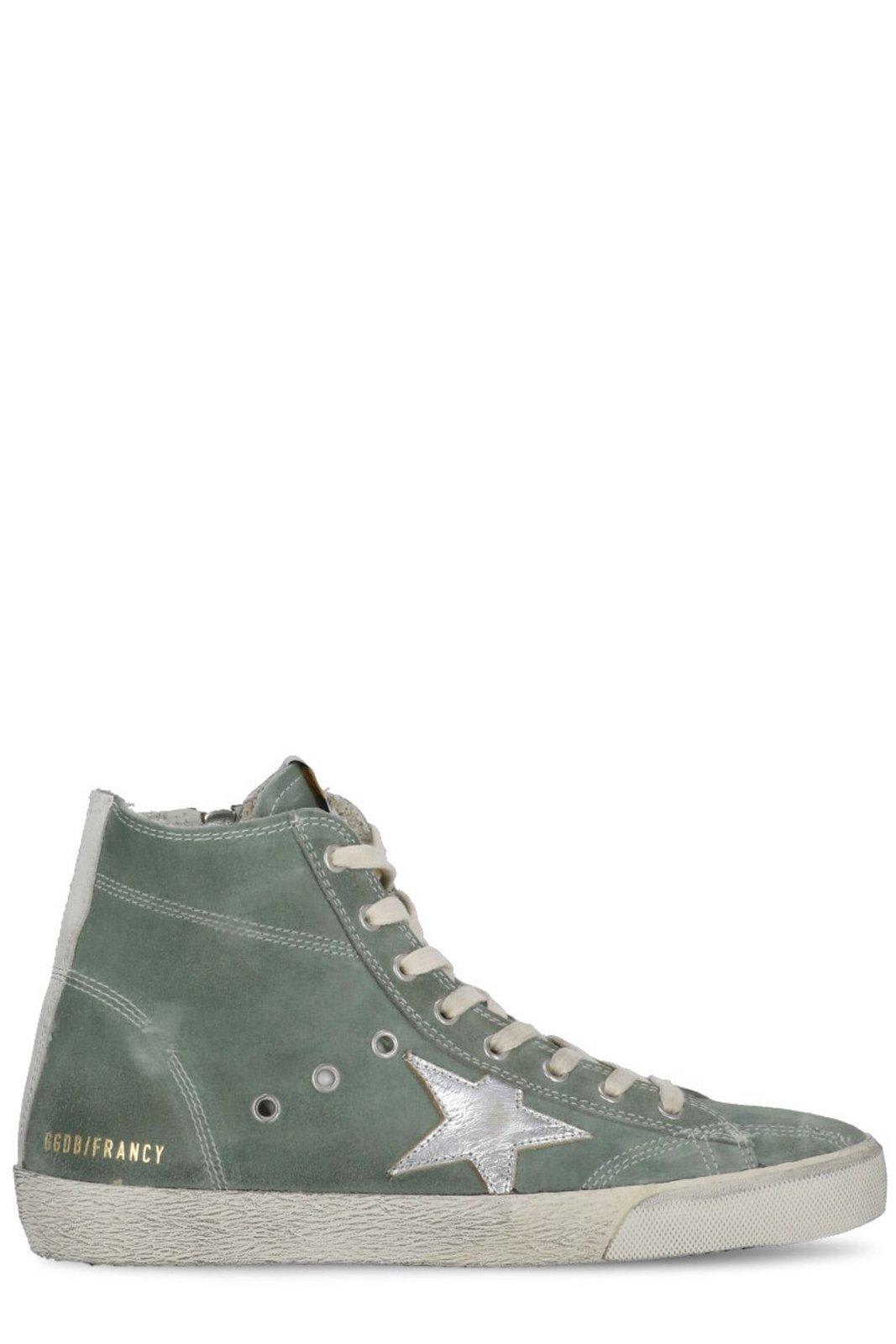 GOLDEN GOOSE FRANCY HIGH-TOP SNEAKERS