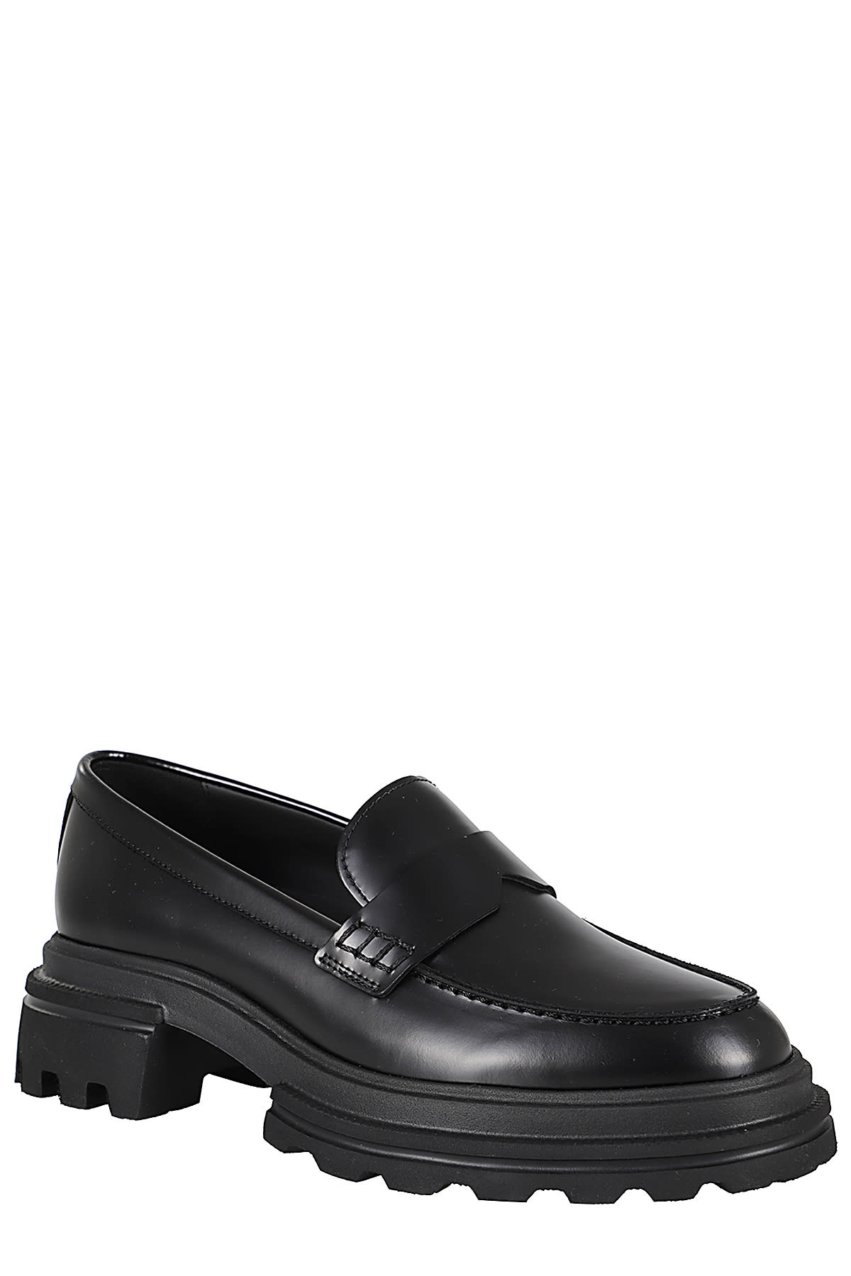 Shop Hogan H674 Mocassino In Nero