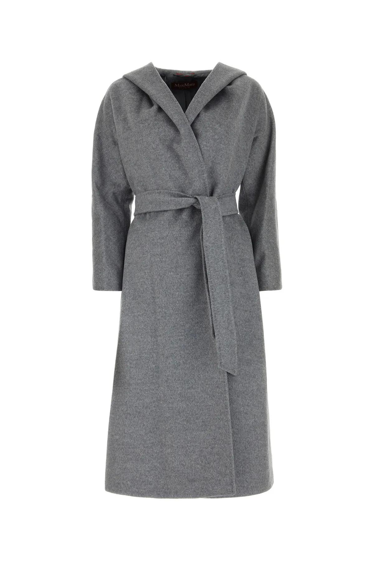Grey Wool Bdanton Coat