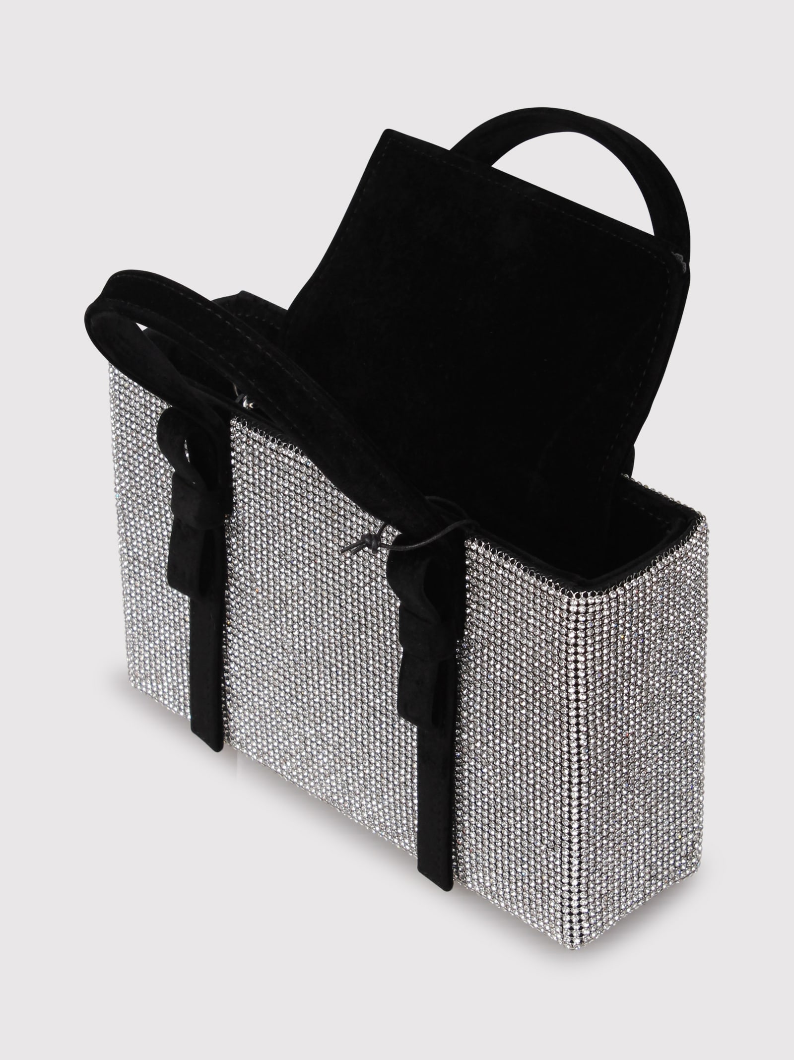 Shop Kara Crystal-embellished Bow Bag