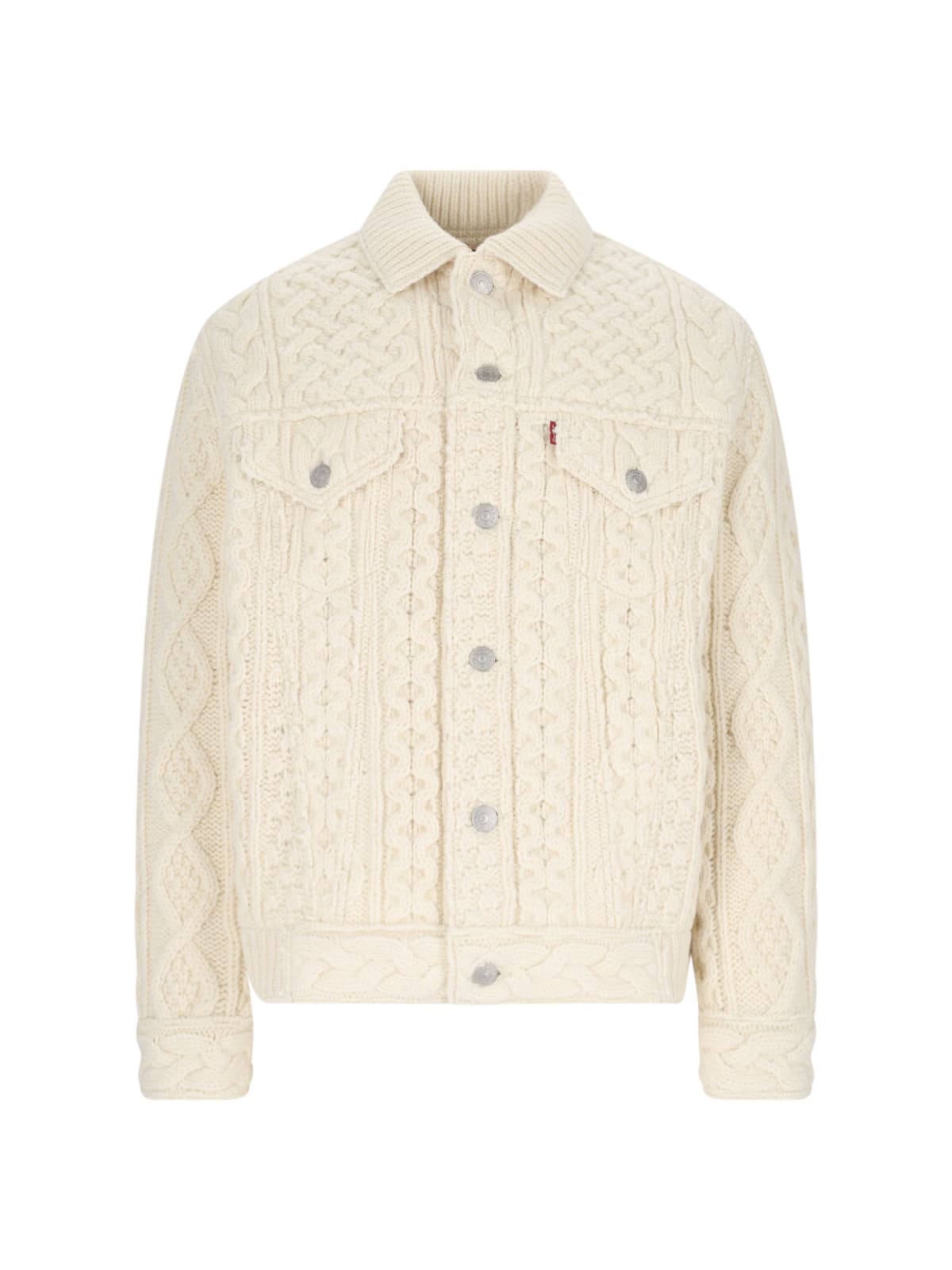 Shop Junya Watanabe X Levis Mens Jacket Natural Wool Jacket In Cream