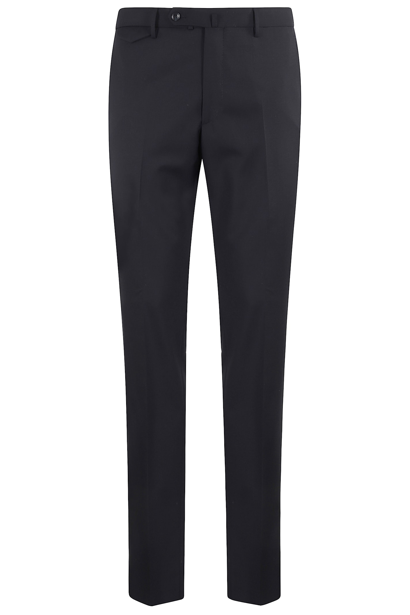 Tagliatore Pantalone Tapered Tag Lana Vergine In Blu