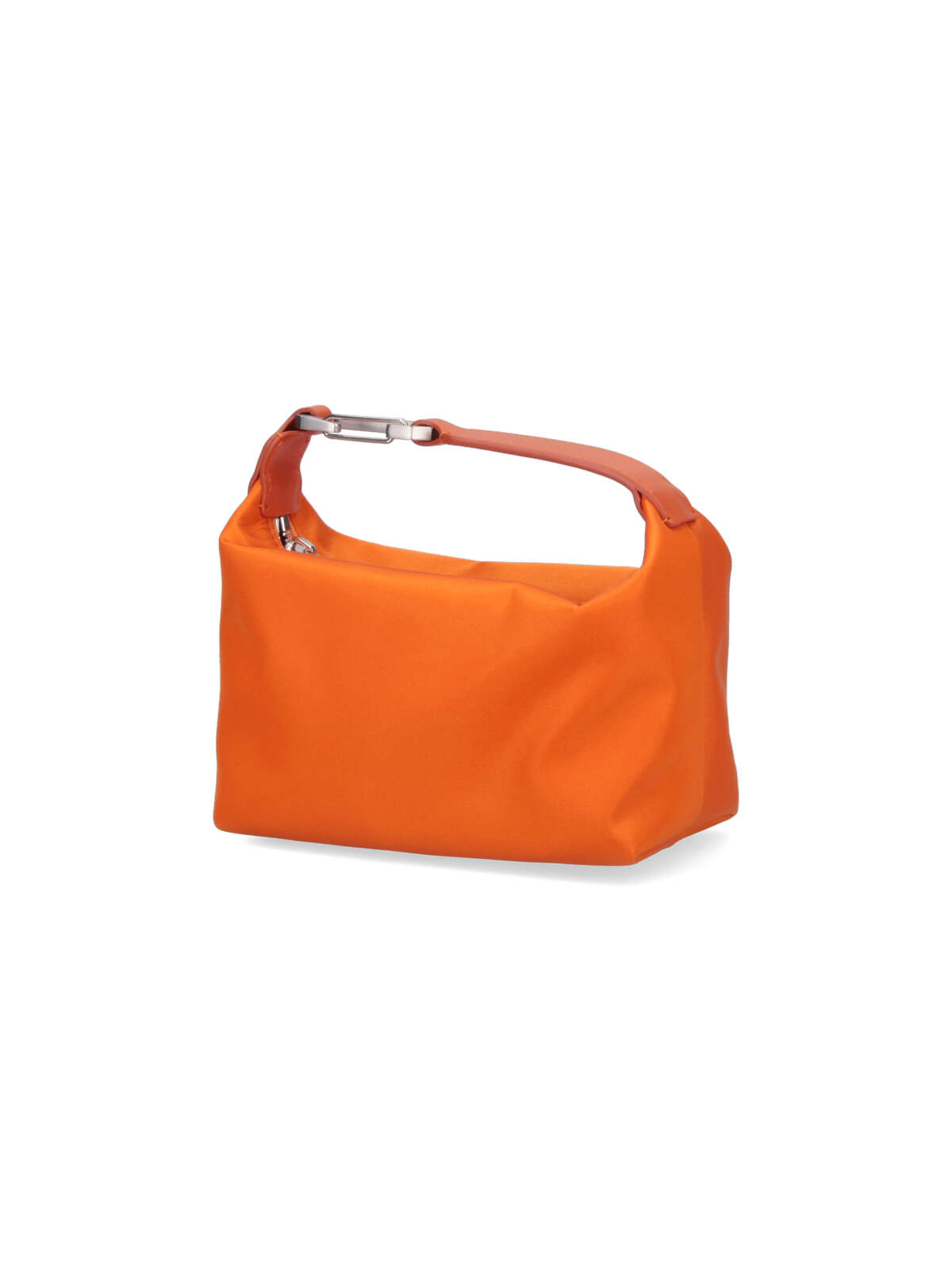 Shop Eéra Nylon Moon Hand Bag In Orange