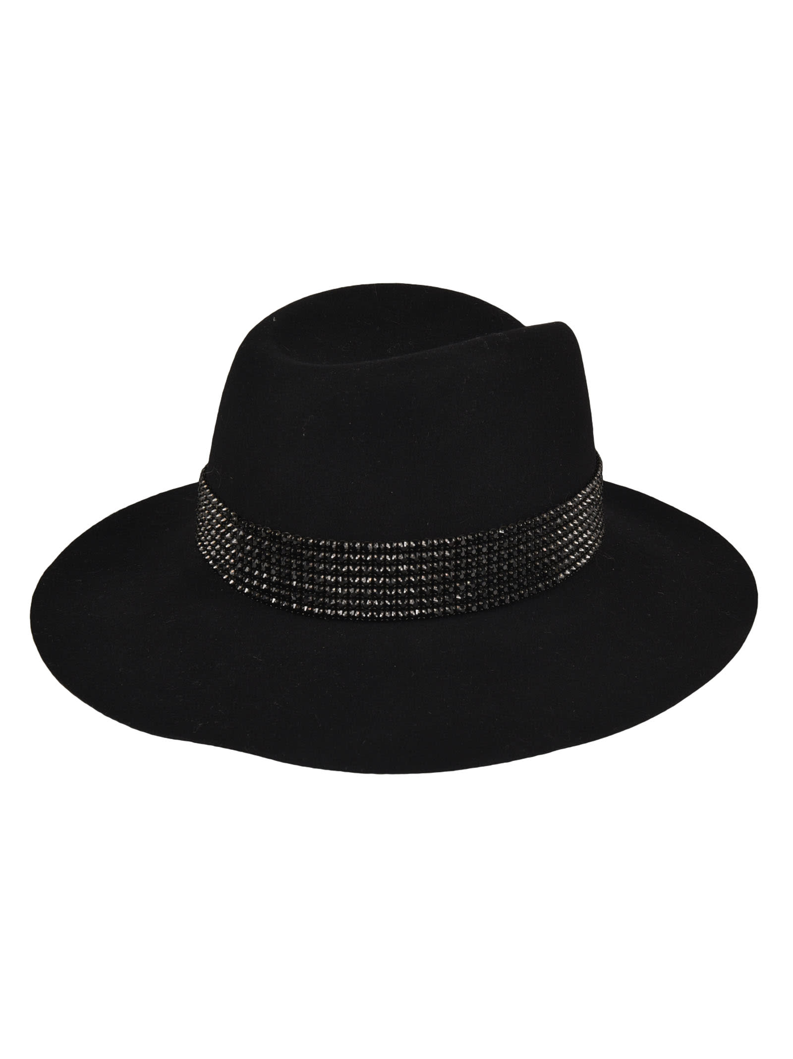 Maison Michel Embellished Hat
