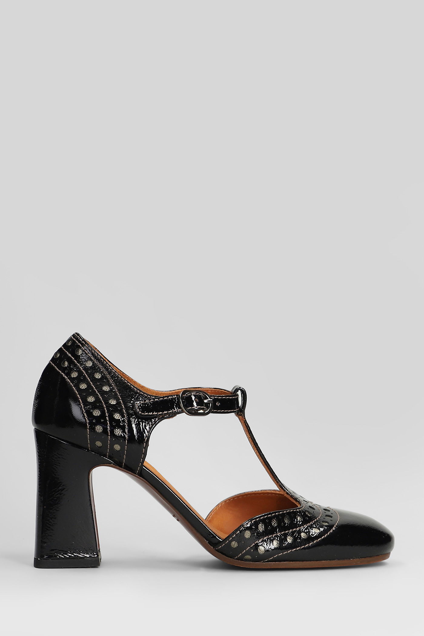 Mante Pumps In Black Leather