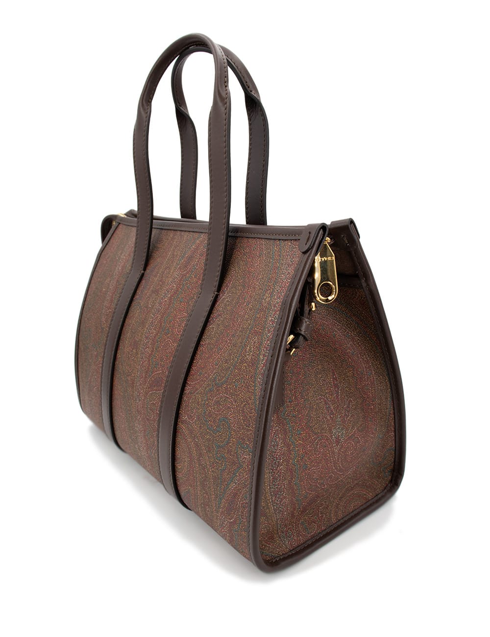 Shop Etro Bauletto In Brown