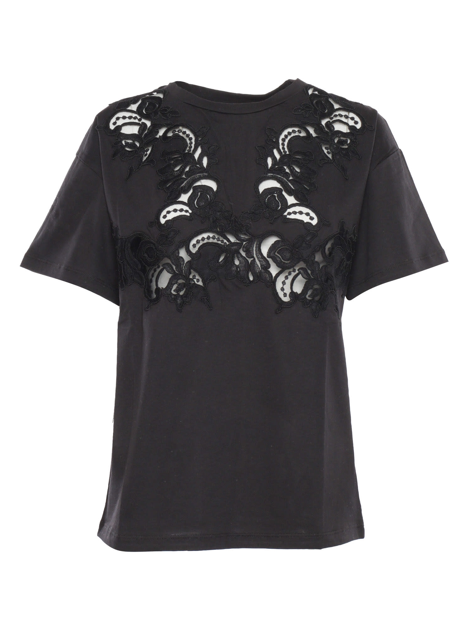Ermanno Ermanno Scervino T-shirt With Lace