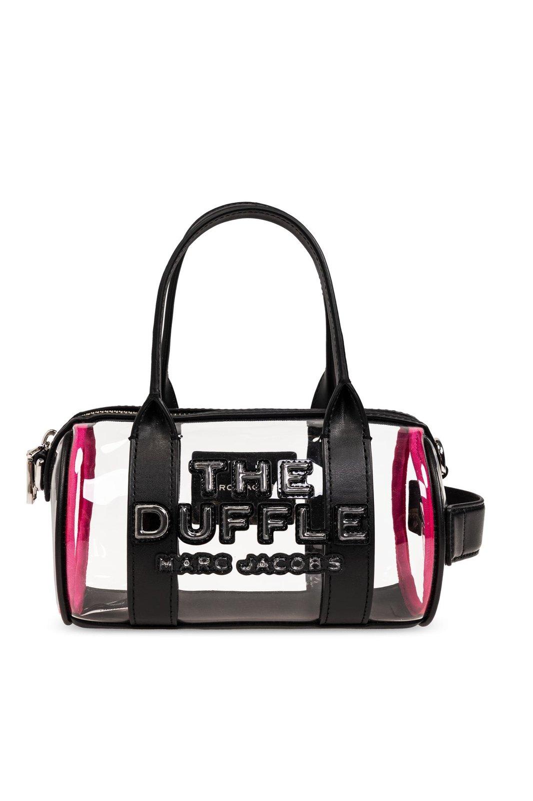 Shop Marc Jacobs The Duffle Shoulder Bag In Black/black