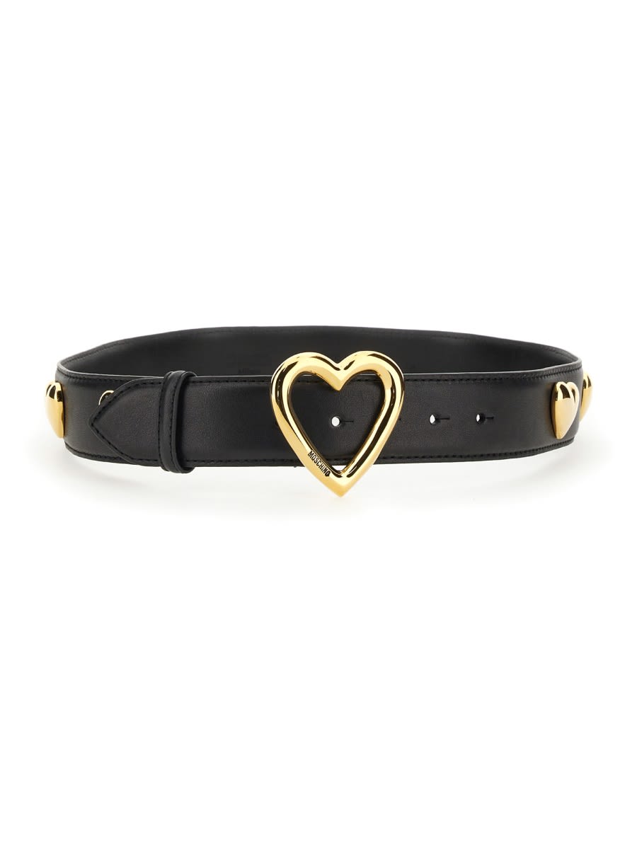 Moschino Belt Hearts In Gold