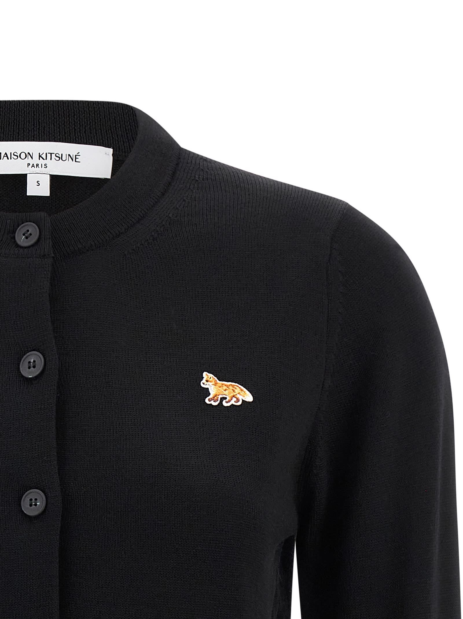 Maison Kitsuné Sweaters In Black