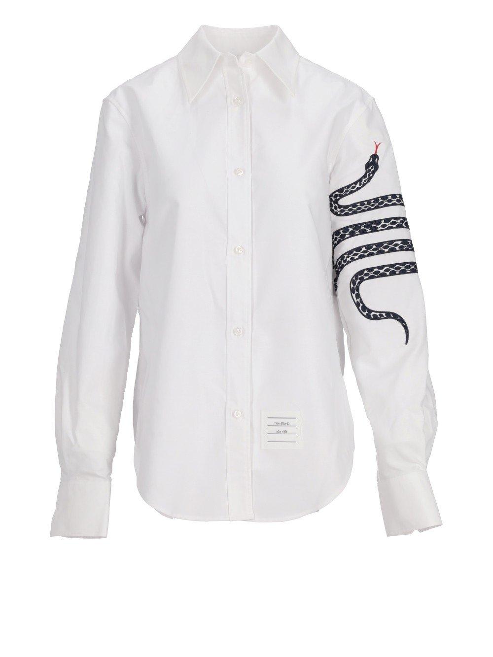 Collared Long-sleeved Shirt