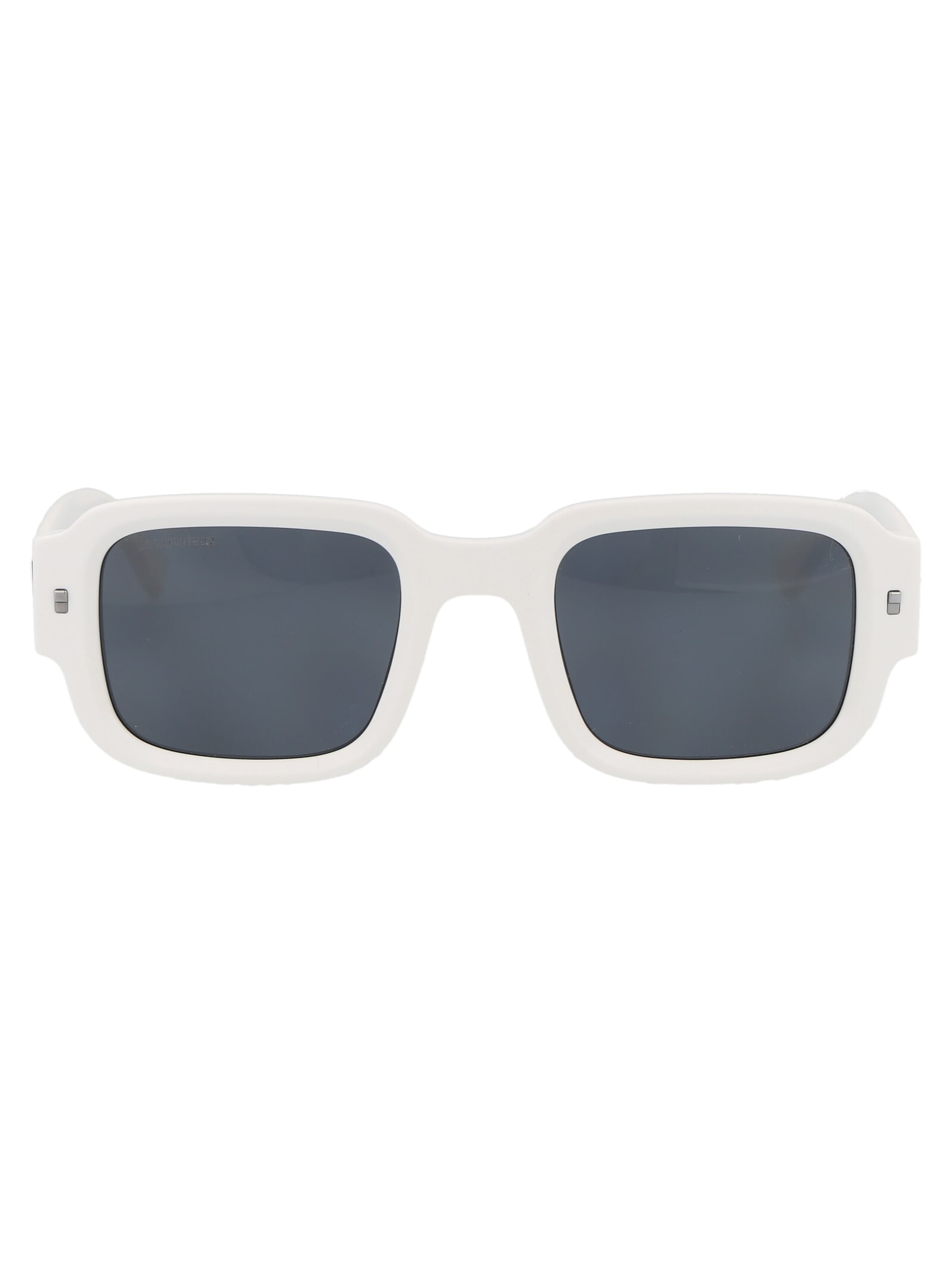 Shop Dsquared2 Icon 0009/s Sunglasses In Vk6ir White