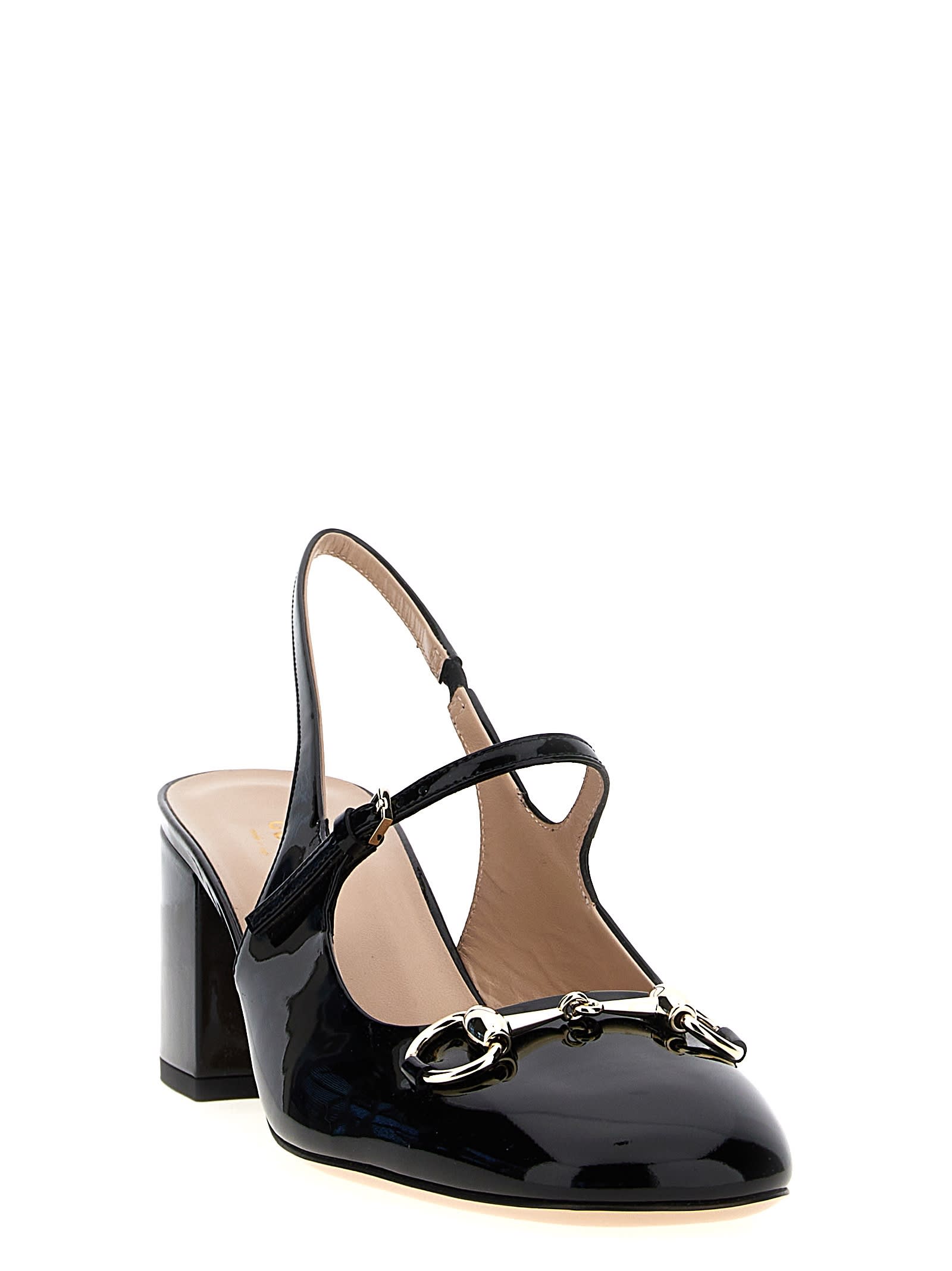 Shop Gucci Morsetto Pumps In Black