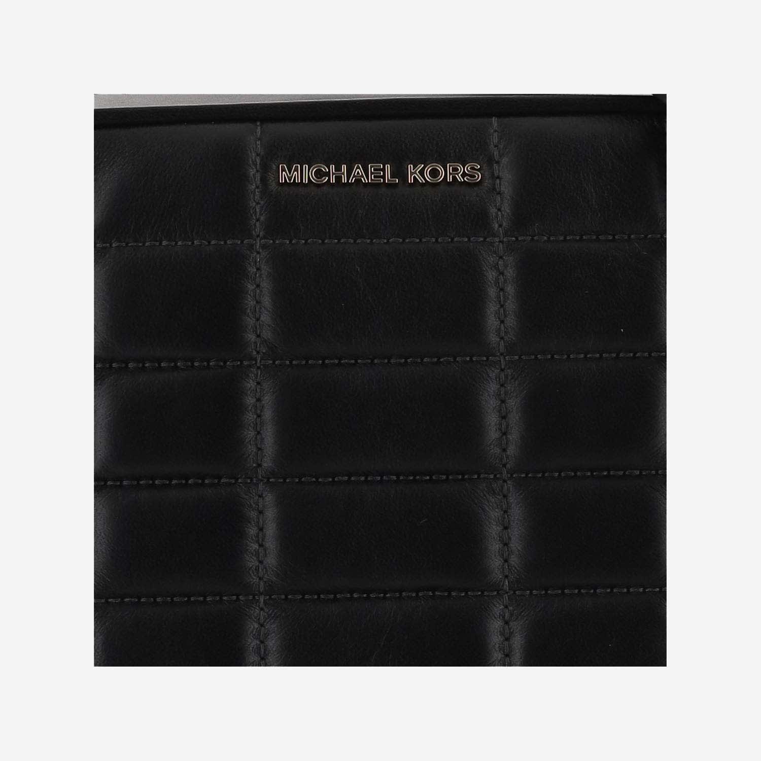 Shop Michael Michael Kors Camera Bag Jet Set In Black