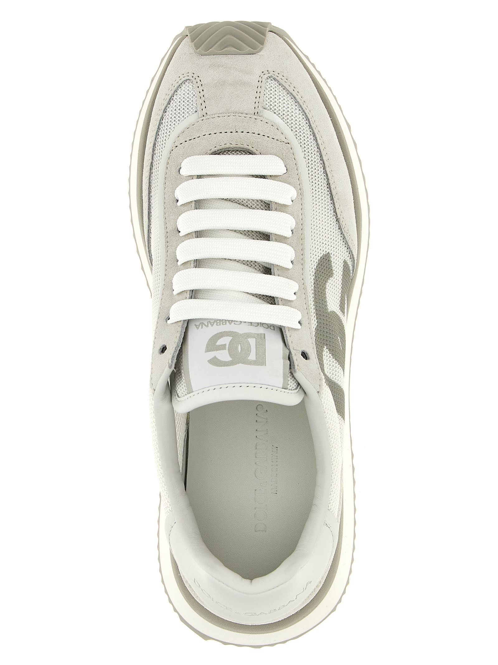 Shop Dolce & Gabbana Dg Cushion Sneakers In White