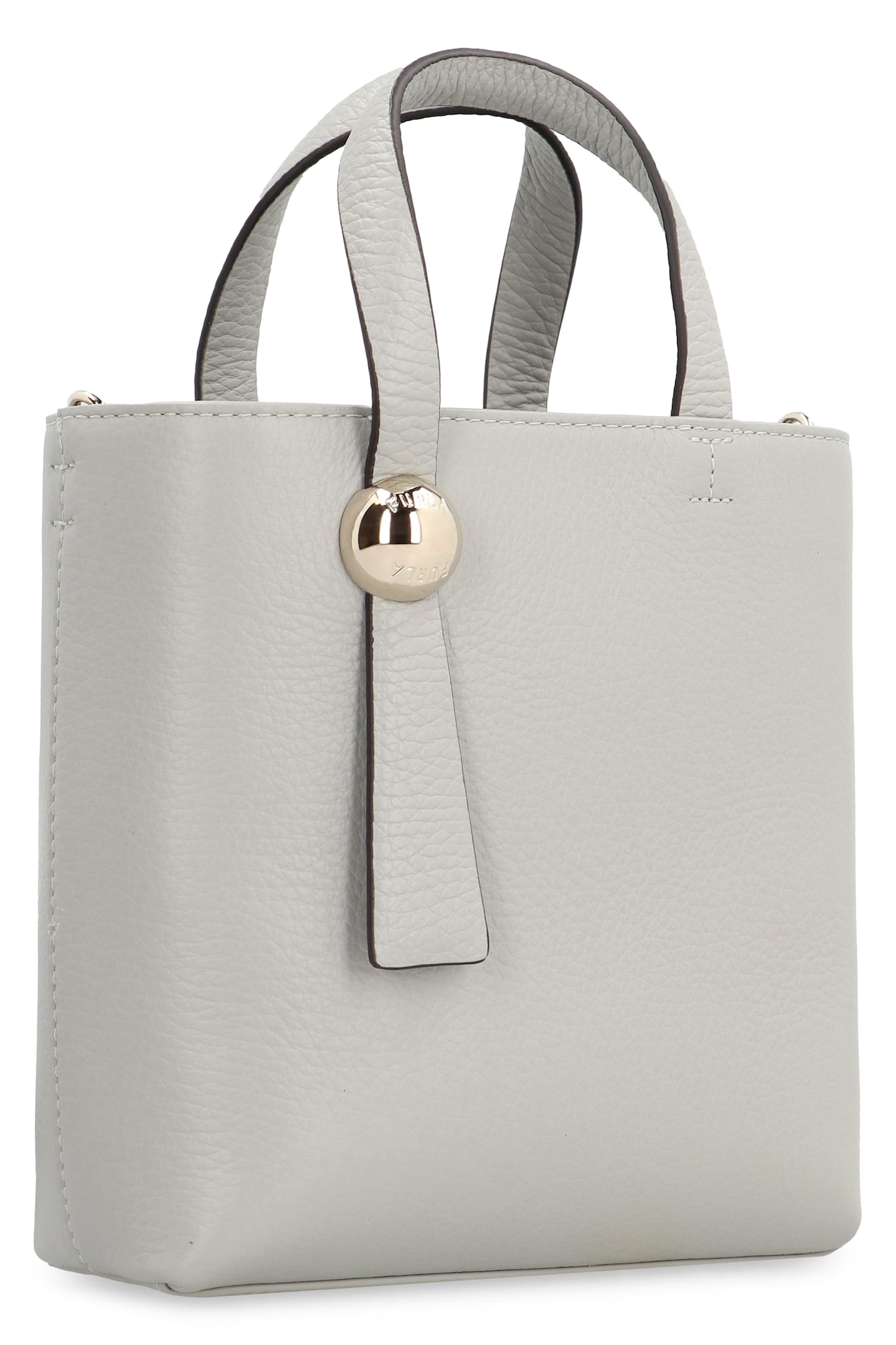 Shop Furla Sfera Leather Handbag