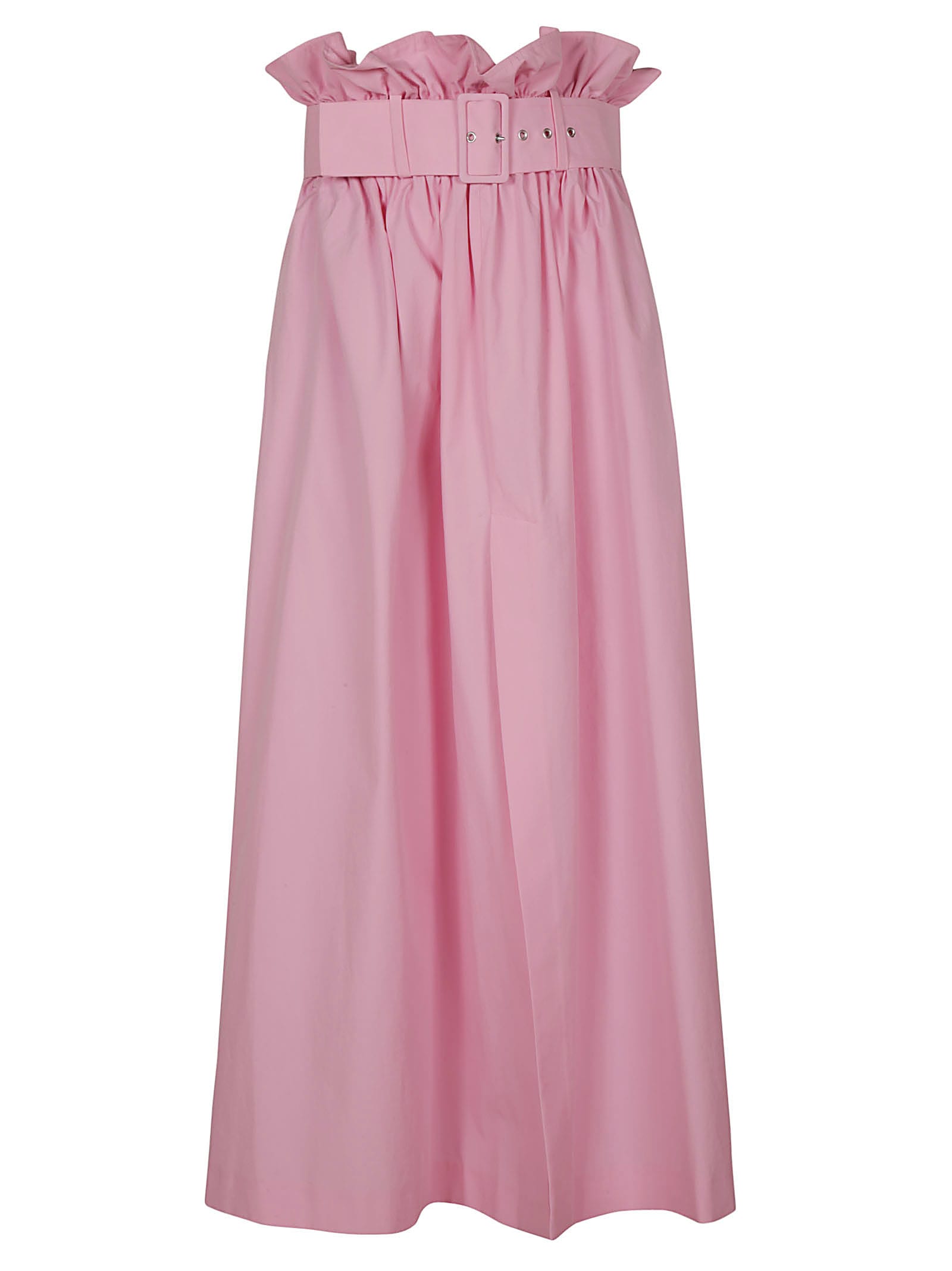 MSGM High-waist Belted Skirt