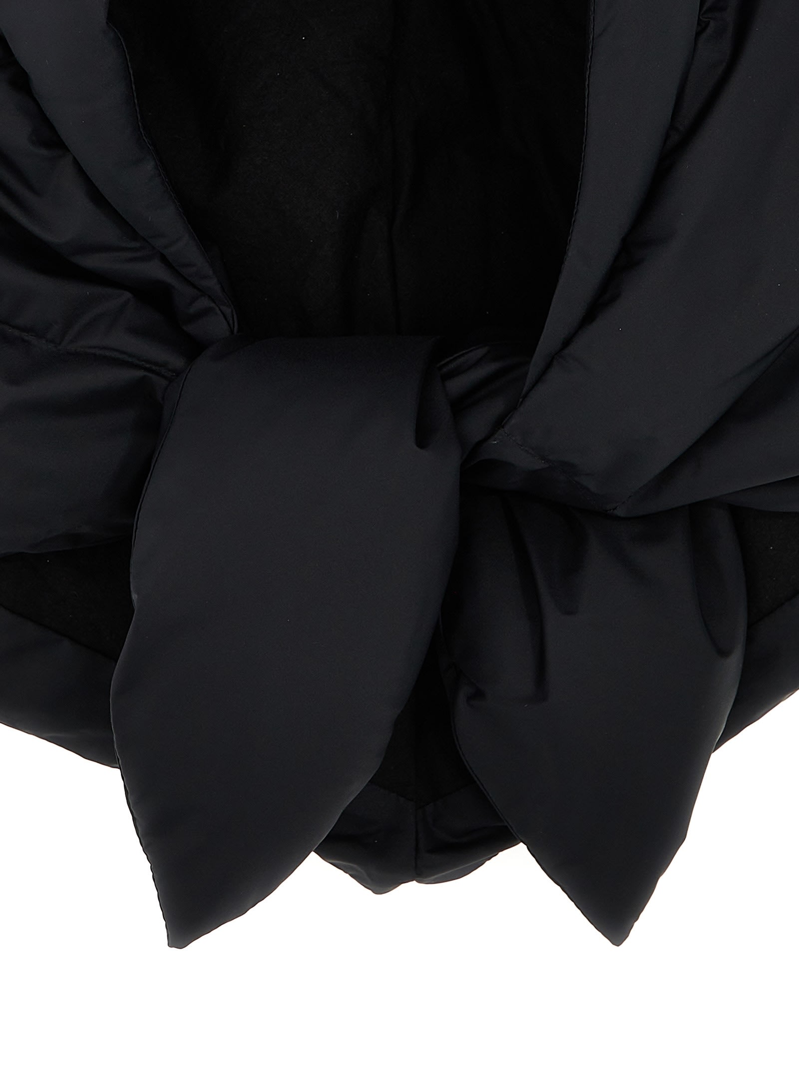 Ienki Ienki Black Hustka Hood Scarf In Black