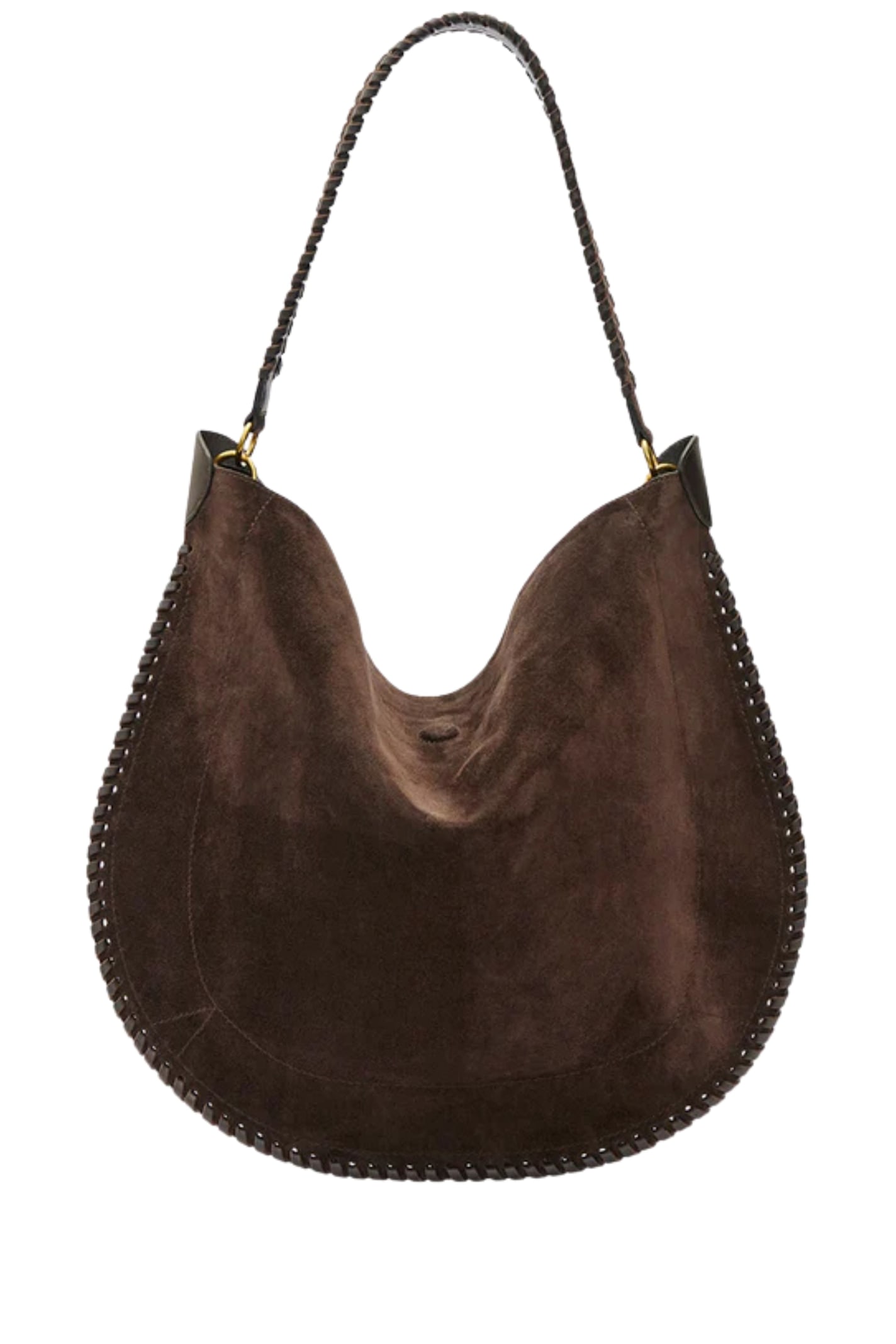 Isabel Marant Oskan Hobo Soft Bag Coffee In Brown