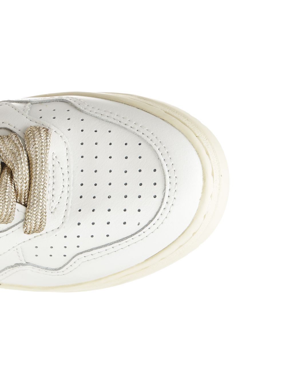 Autry Medalist Leather Low-top Sneakers In White