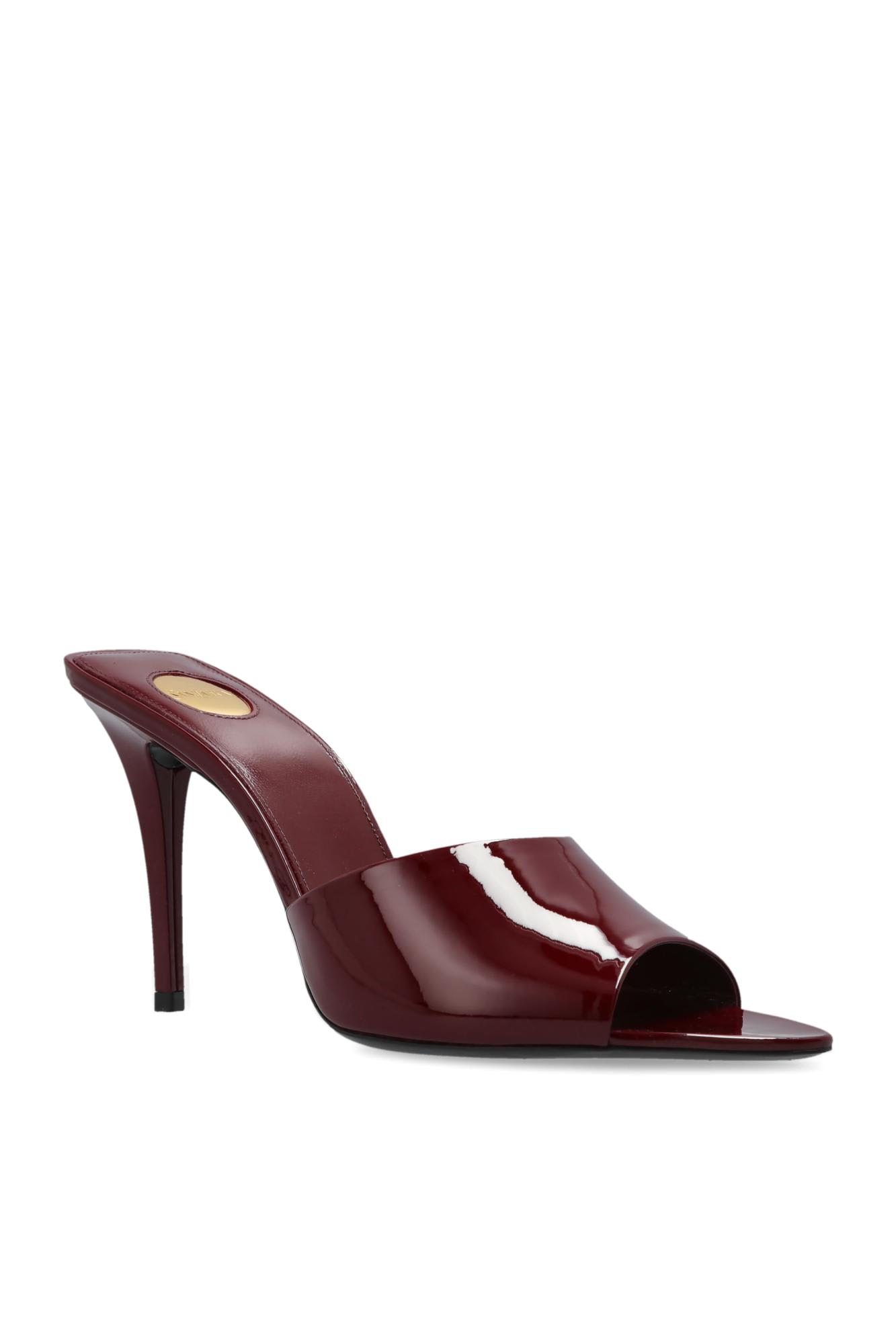 サンダル・ミュール SAINT LAURENT ROMY PATENT LEATHER MULES ROMY mules in patent leather | Saint Laurent | YSL US