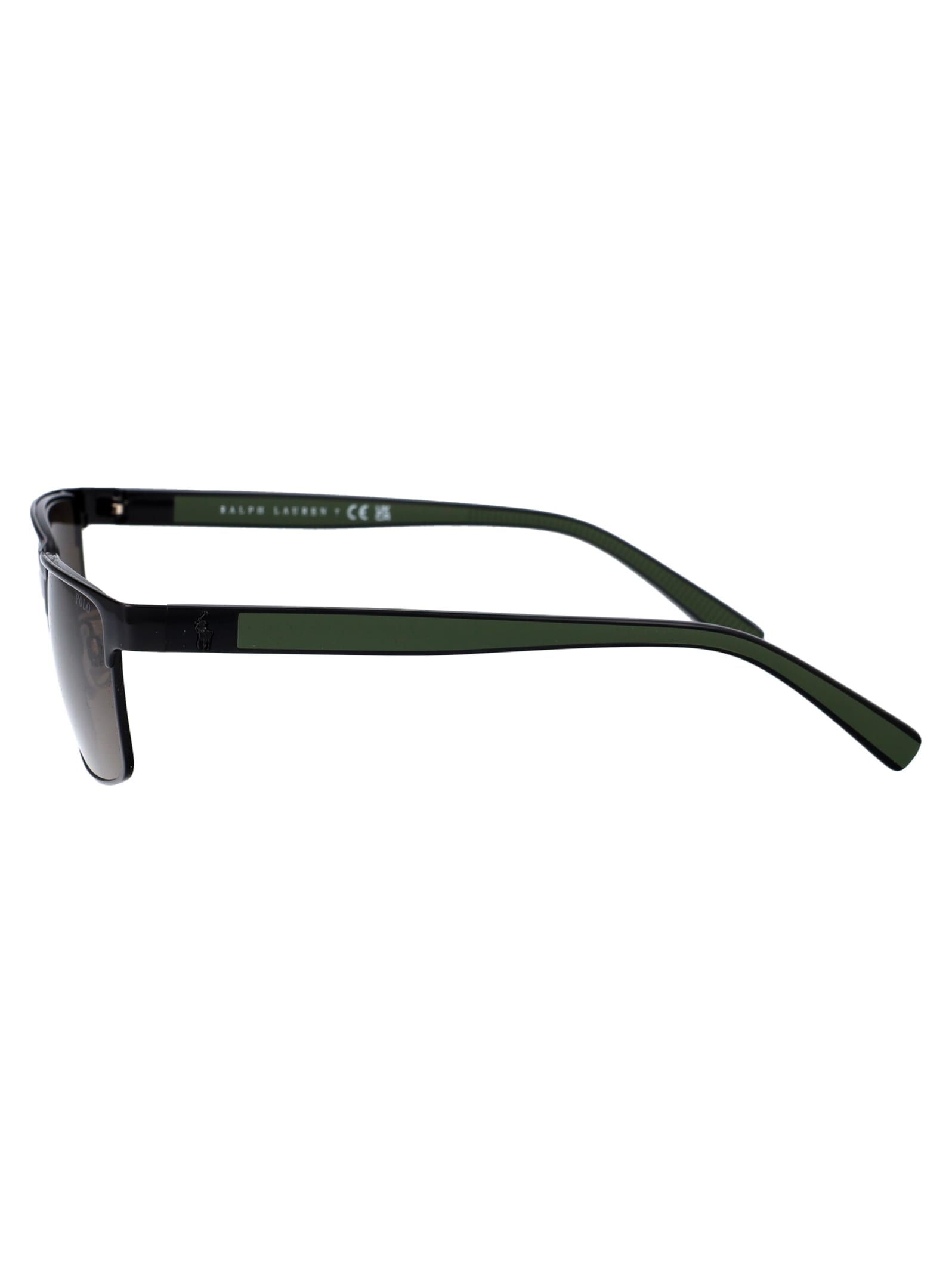 Polo Ralph Lauren 0ph3155 Sunglasses In 9258/3 Shiny Black