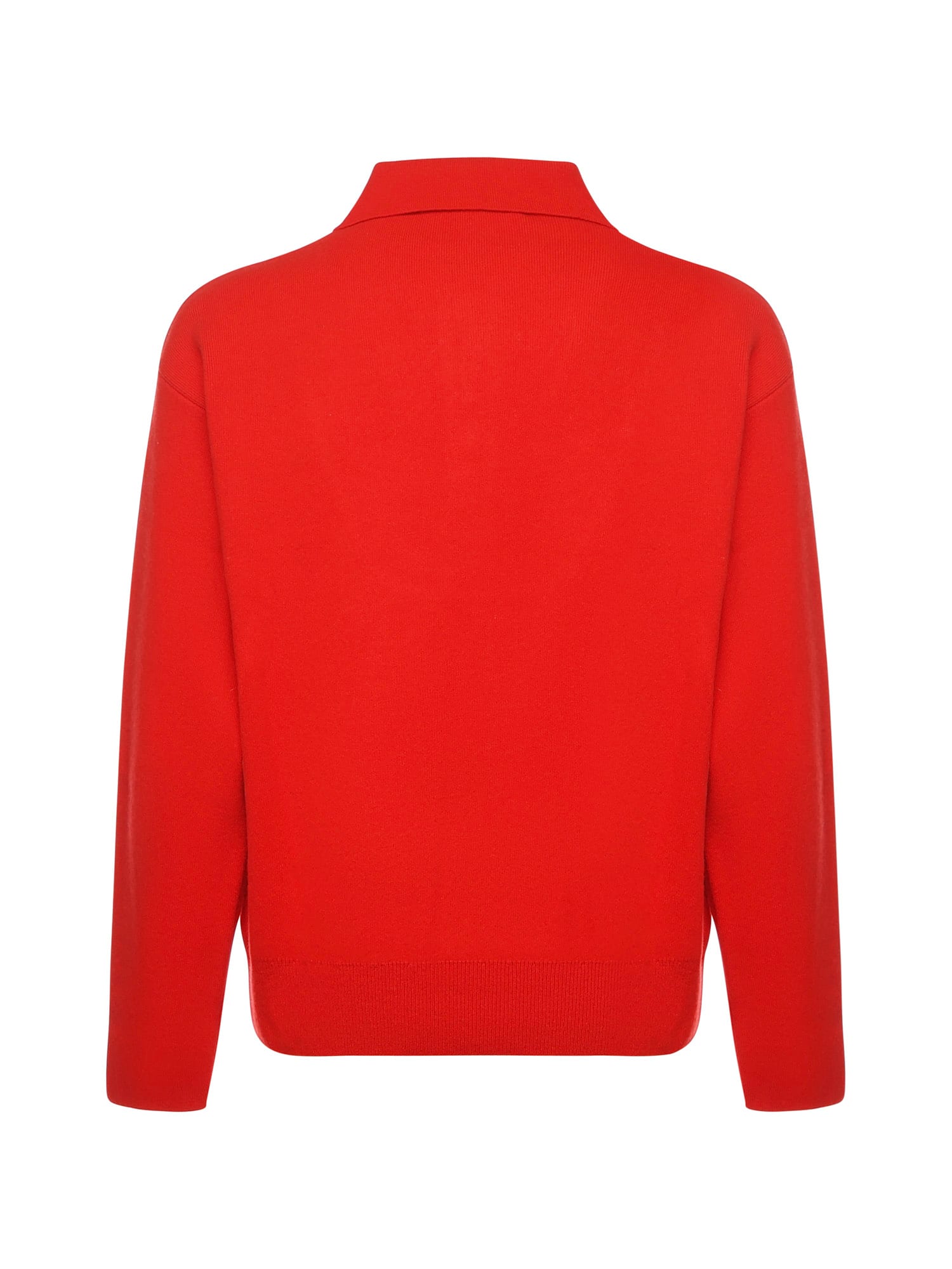 Jacquemus La Maille Vereuse Pallone Sweater In Red