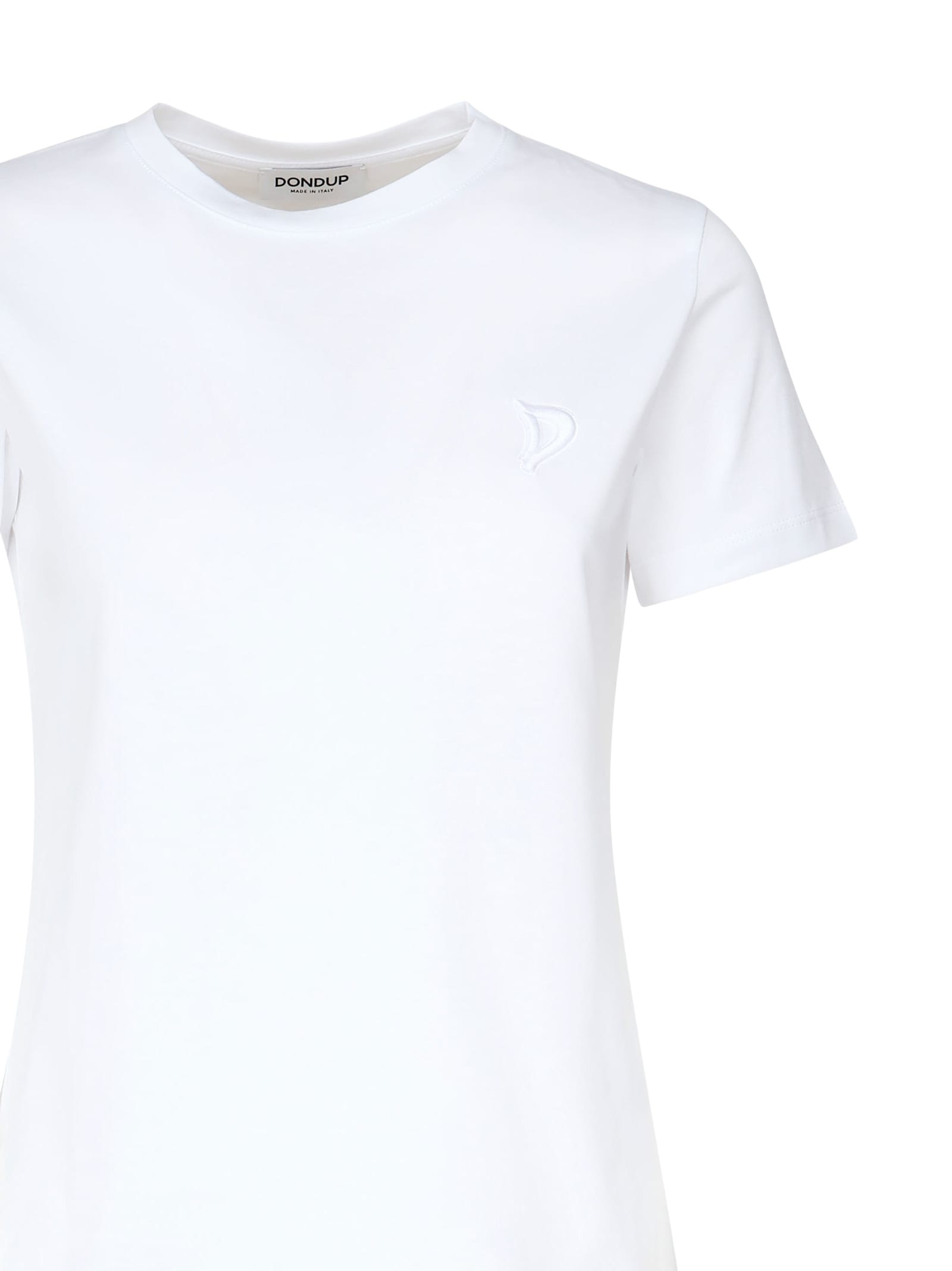 Dondup Cotton T-shirt In White