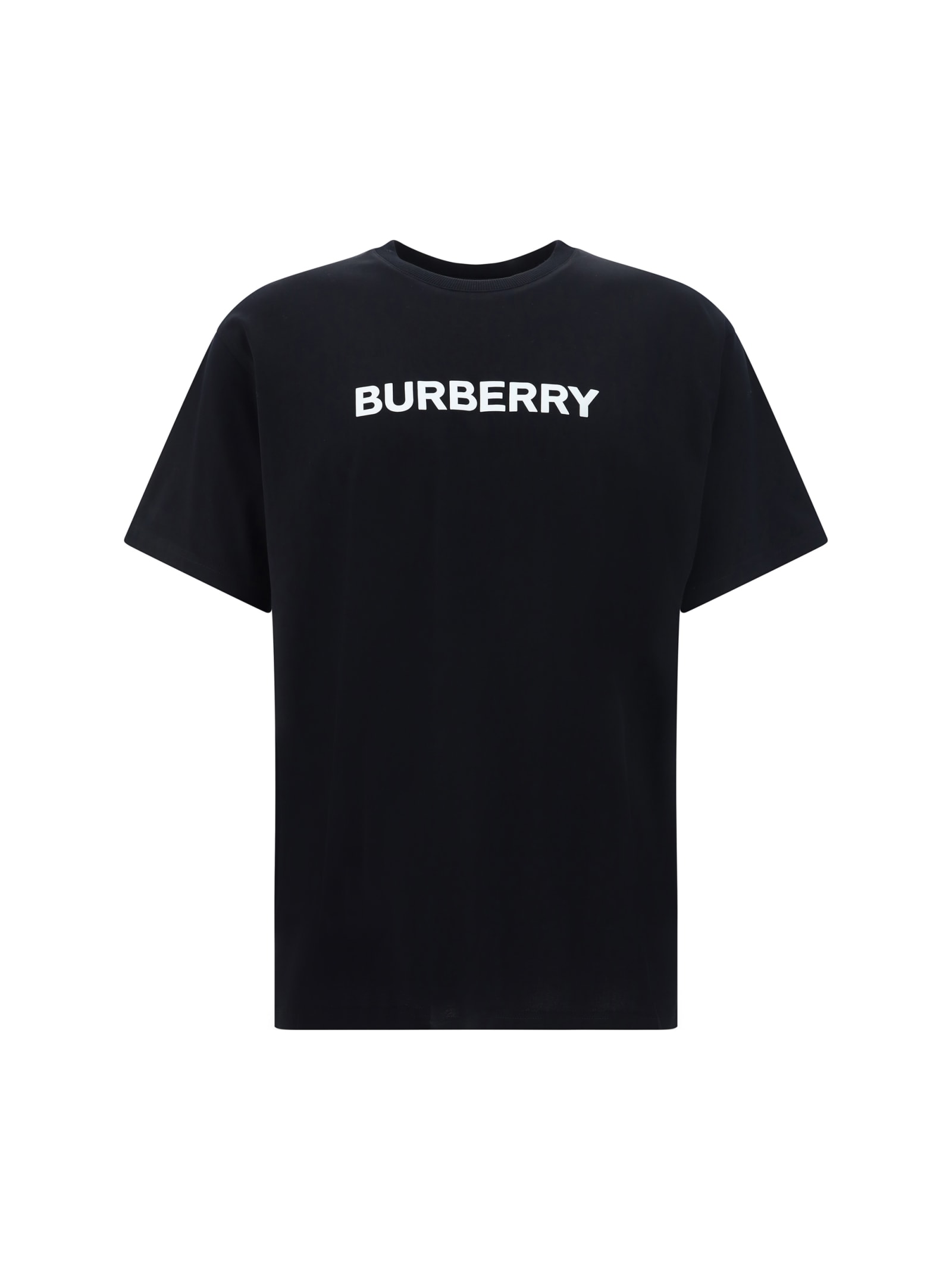 Shop Burberry T-shirt In Black