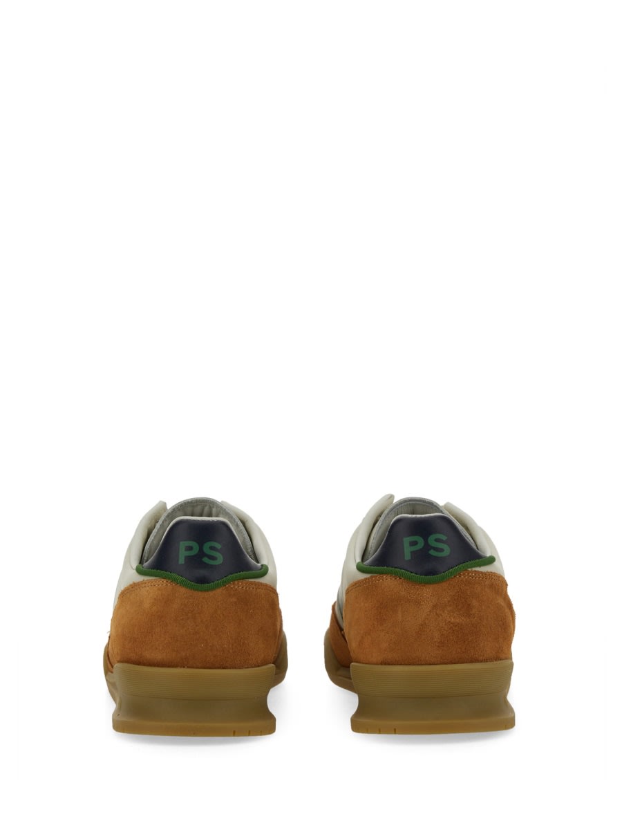 Ps By Paul Smith Dover Colour-block Sneakers In Gray
