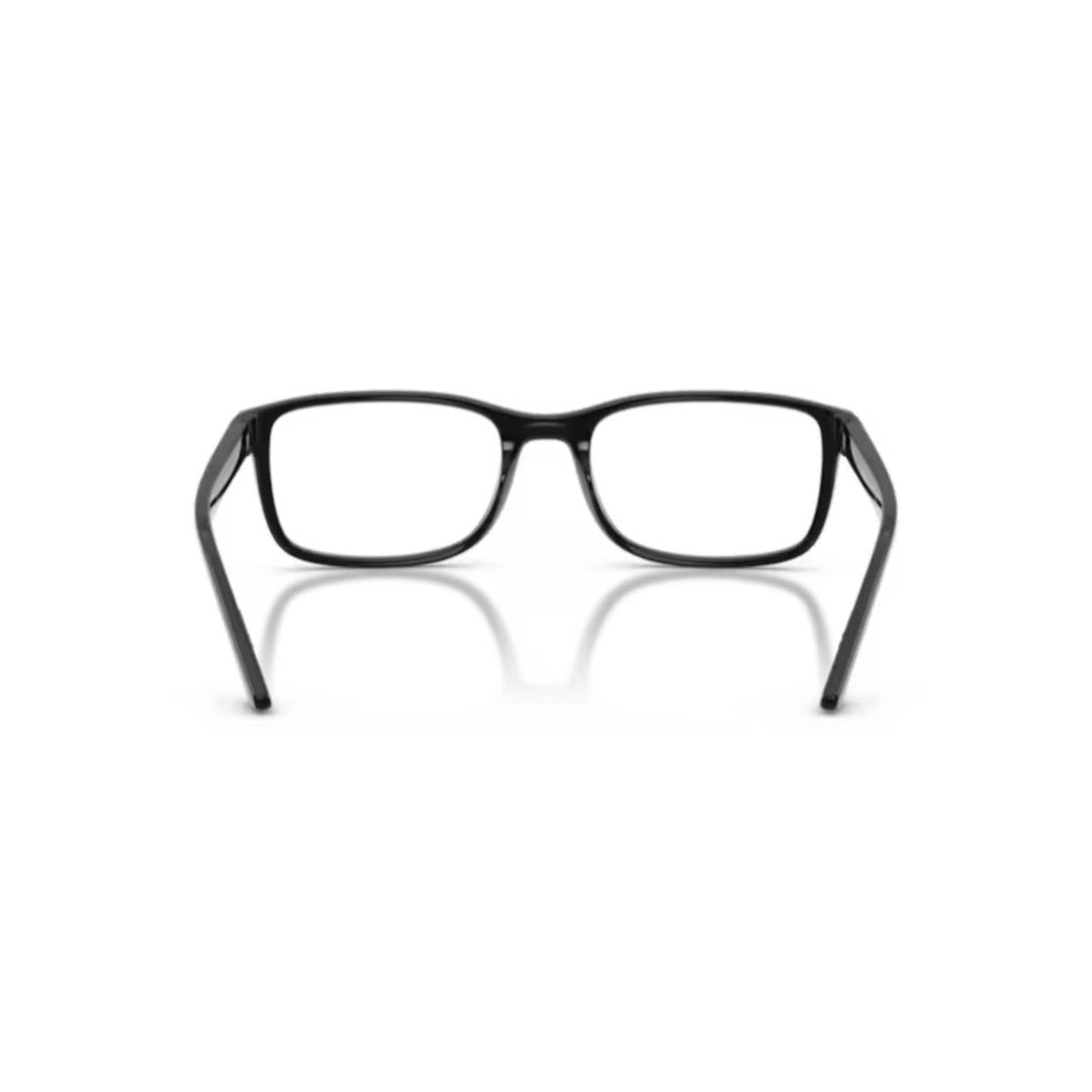 Prada Eyewear Rectangular Frame Glasses In Black