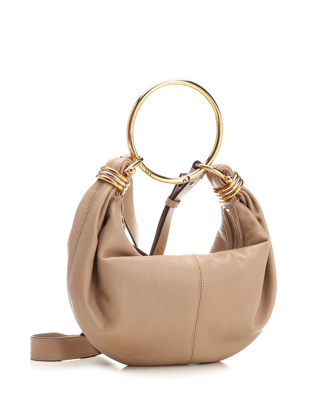 Chloé Women Bracelet Small Leather Hobo Bag