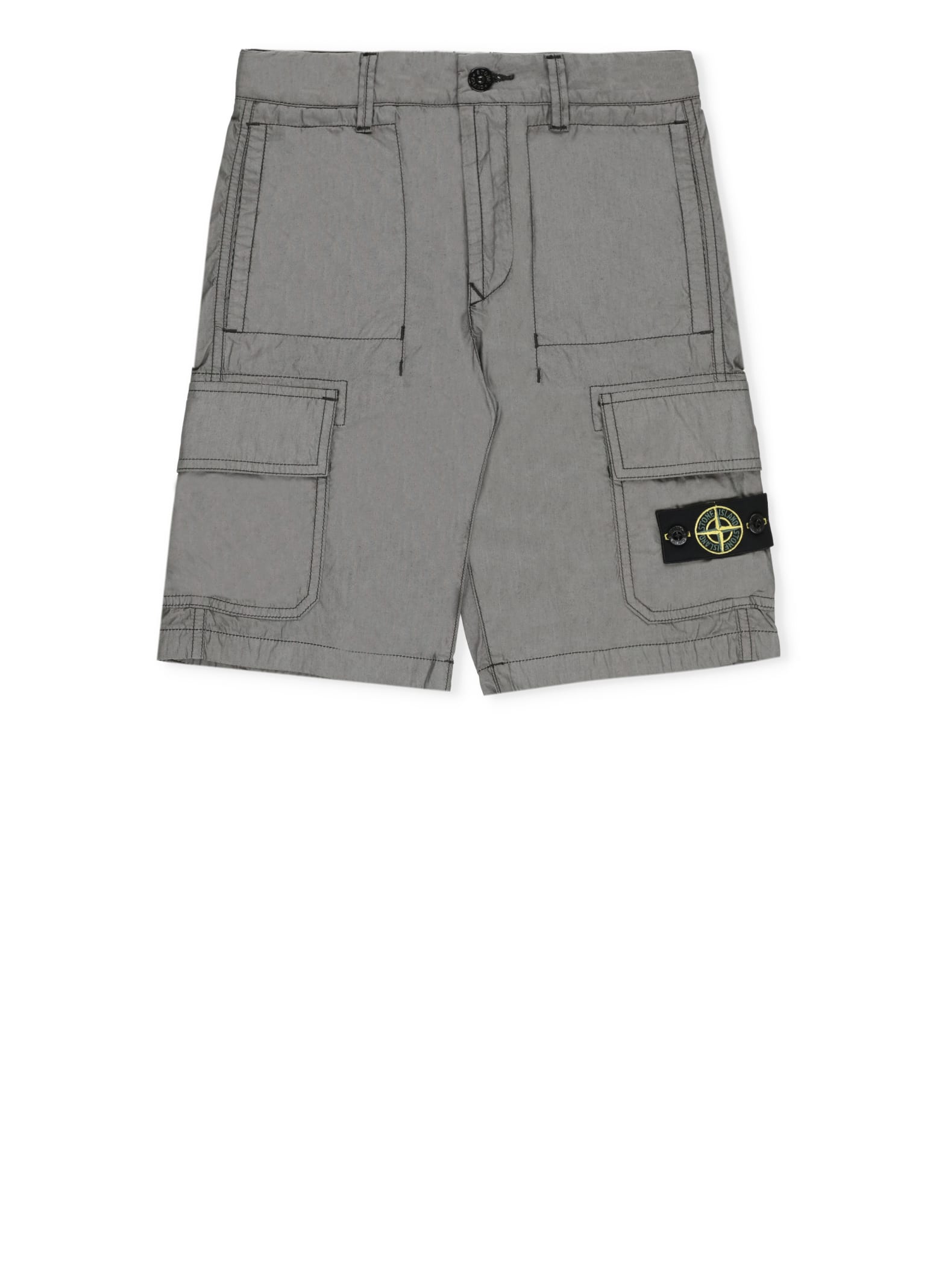 Stone Island Cotton Bermuda Shorts