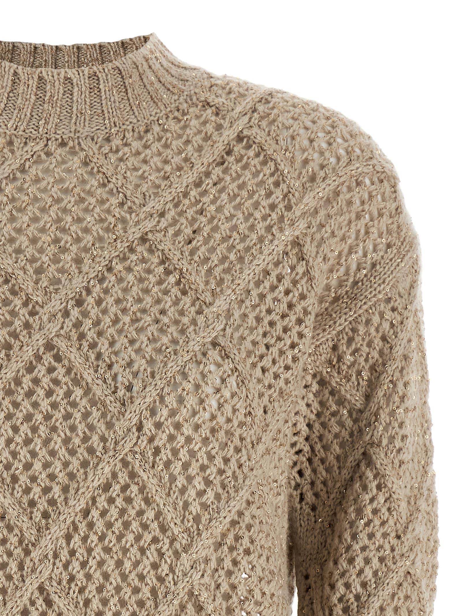 Max Mara Ellade Sweater In Brown