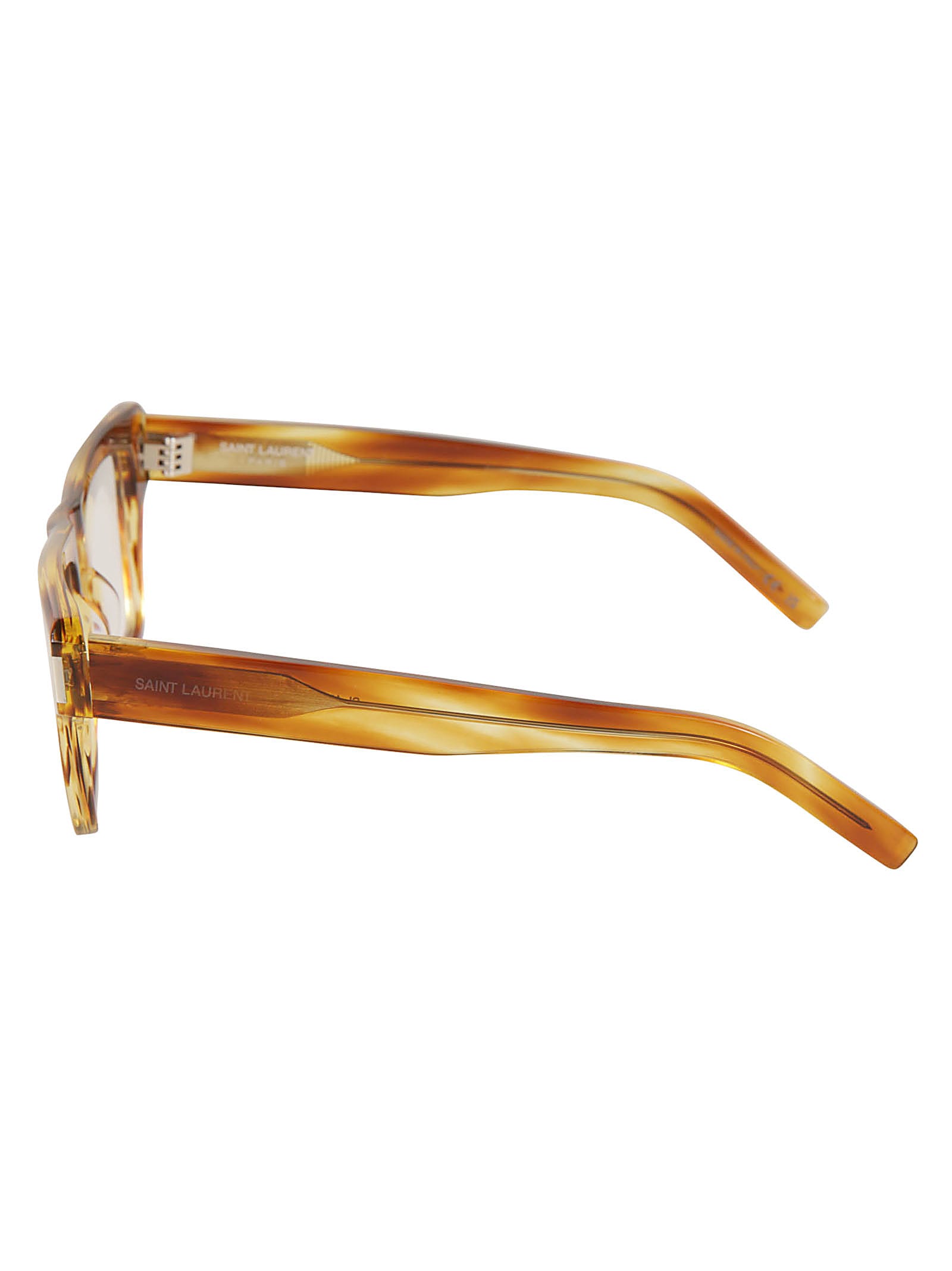 Shop Saint Laurent Sl 469 Opt Frame In 003 Havana Havana Transpa