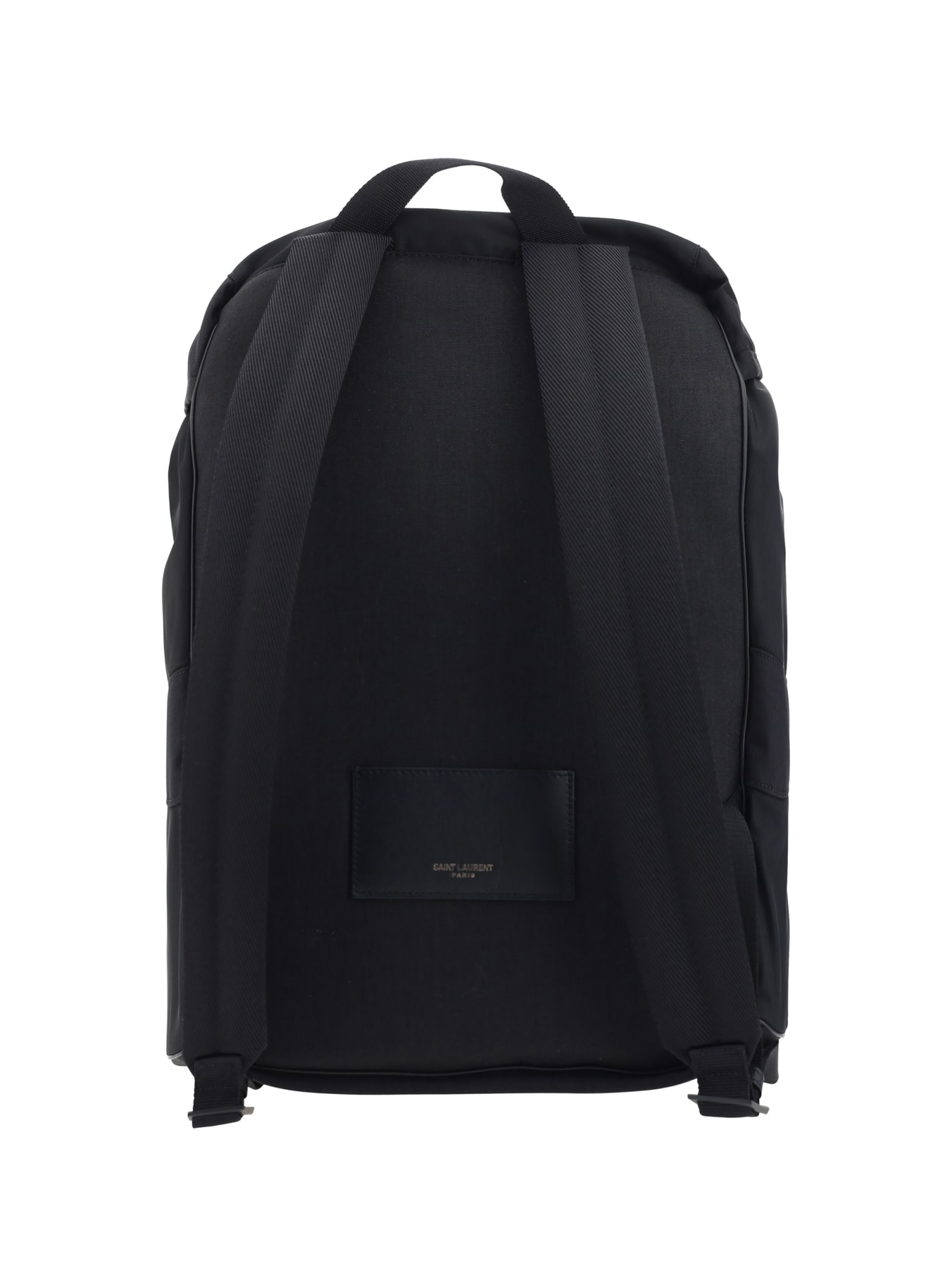 Shop Saint Laurent Backpack In Nero