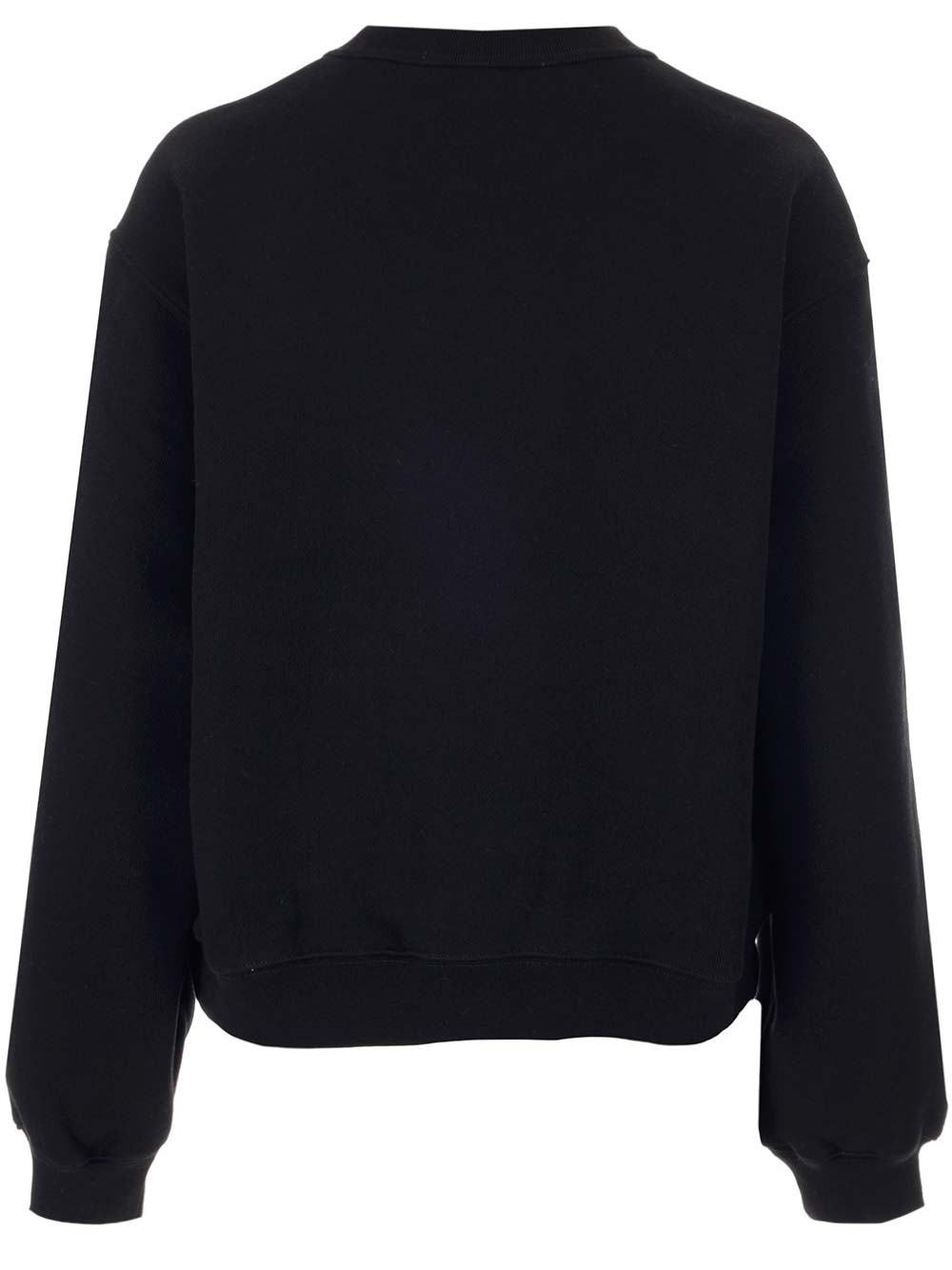 Shop Alexander Wang T Sweatshirt With Embossed Logo In Black