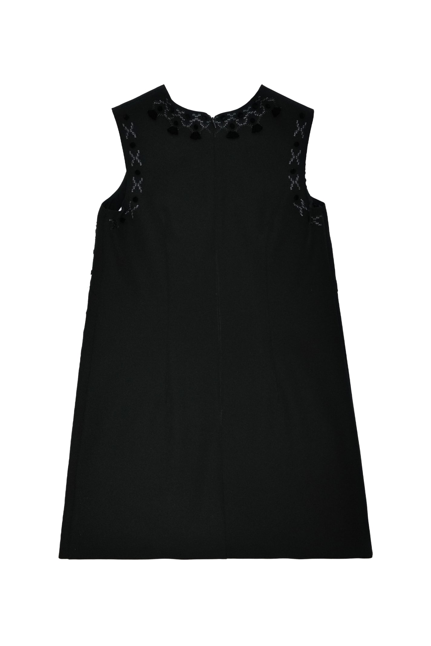 Shop Ermanno Scervino Dress In Black