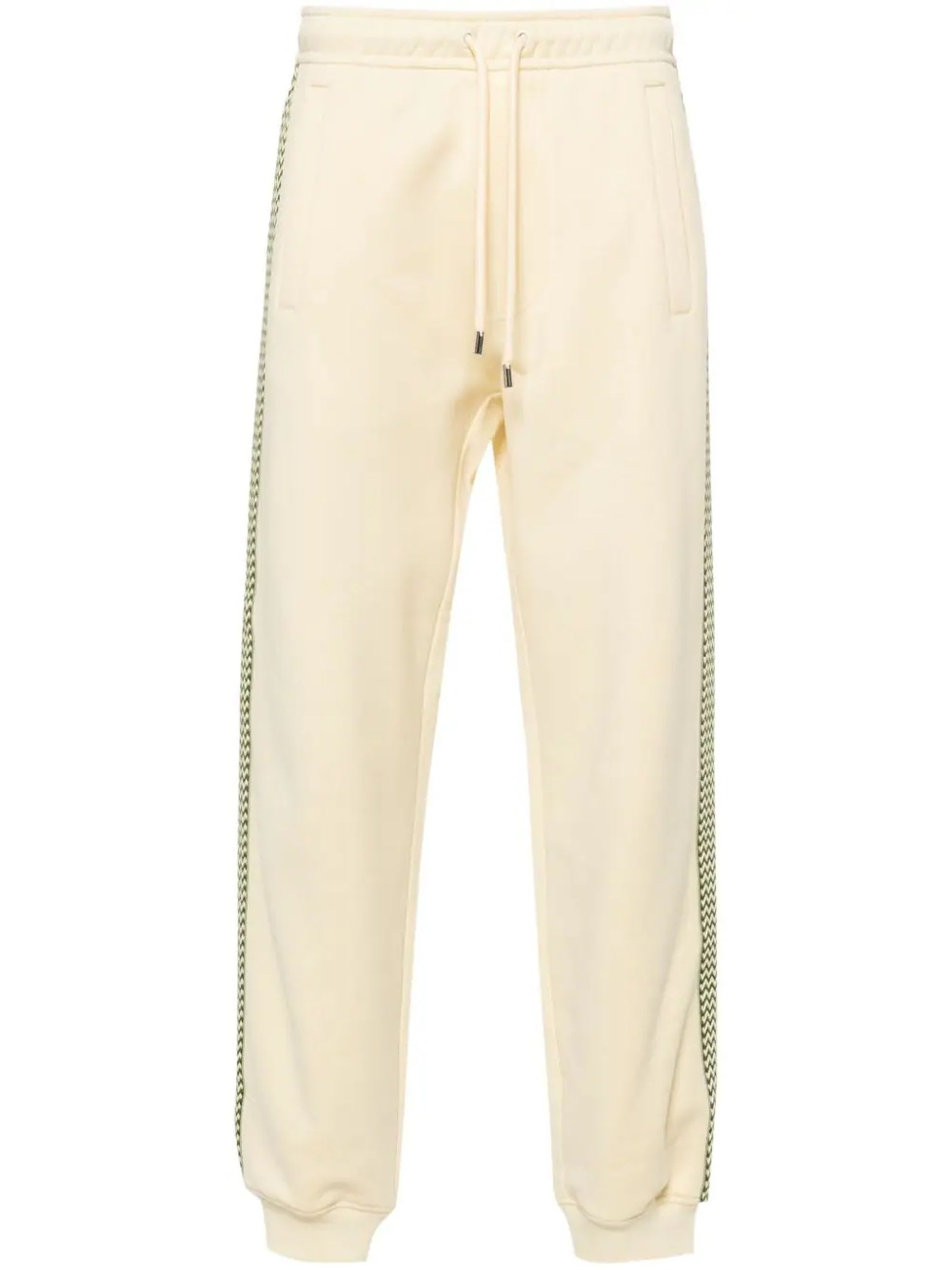 Shop Lanvin Trousers Yellow