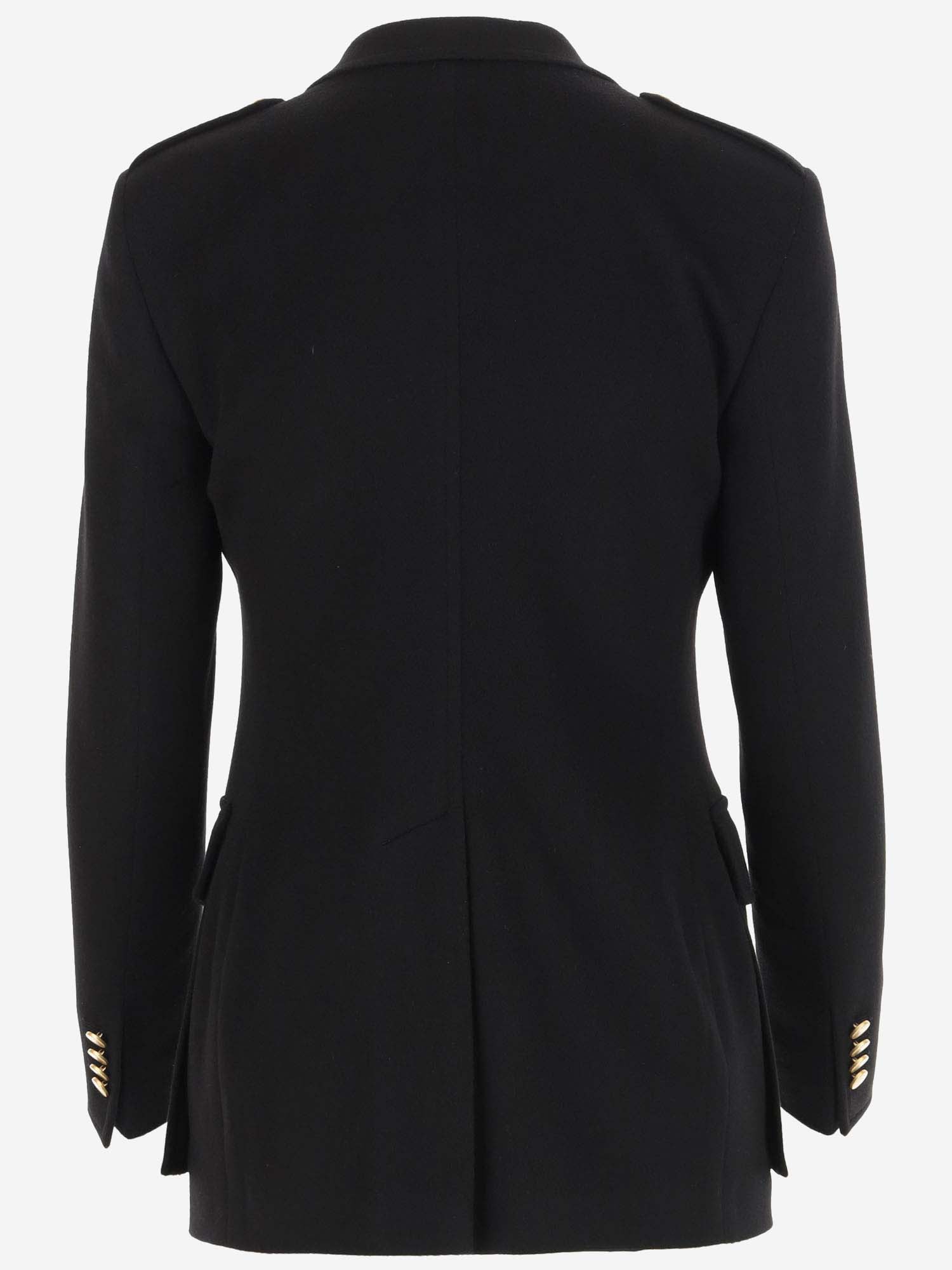 Shop Tagliatore Cashmere Jacket In Black