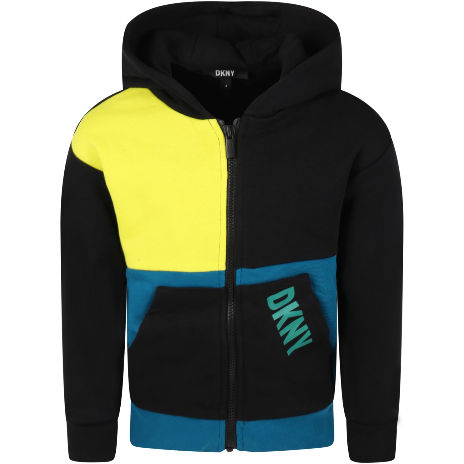 DKNY Multicolor Sweatshirt For Boy With Logo