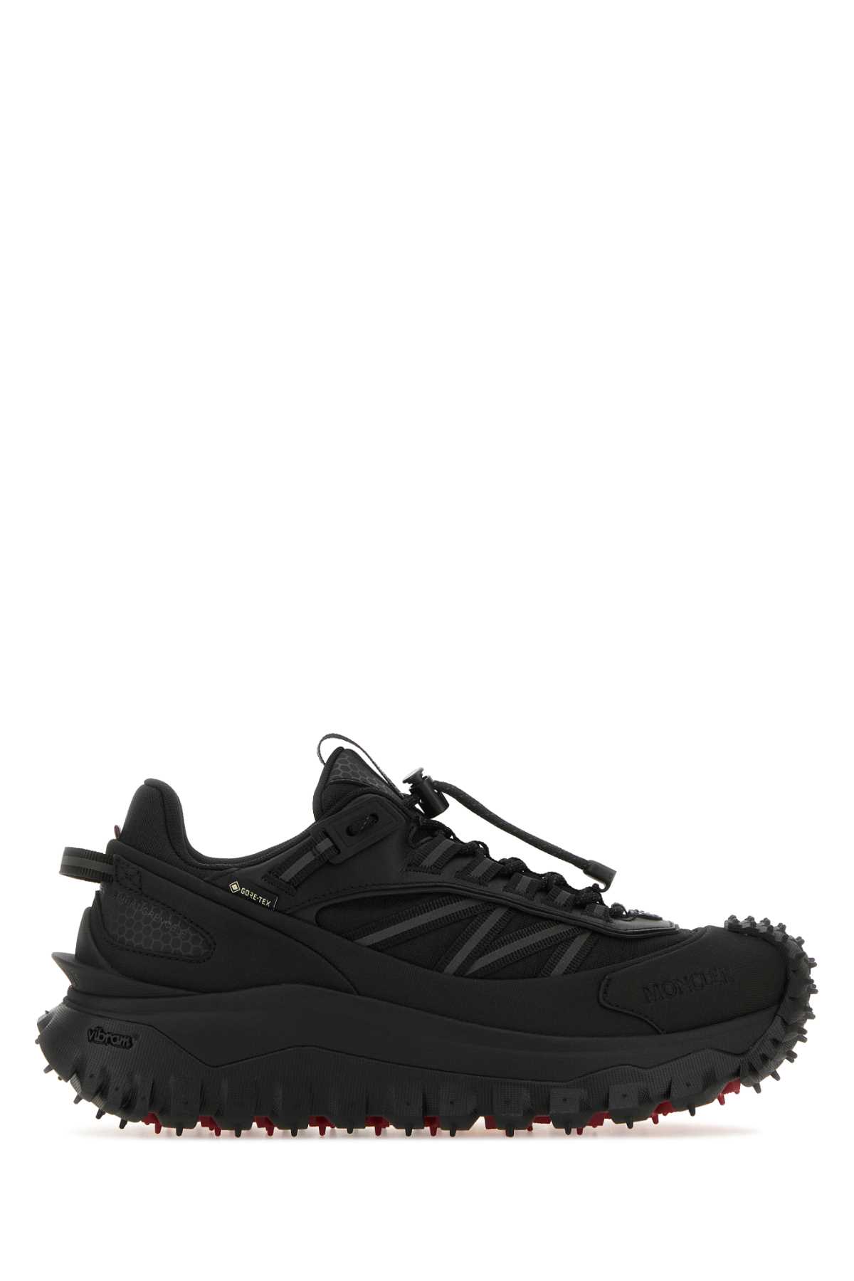 Moncler Black Fabric Trailgrip Gtx Sneakers