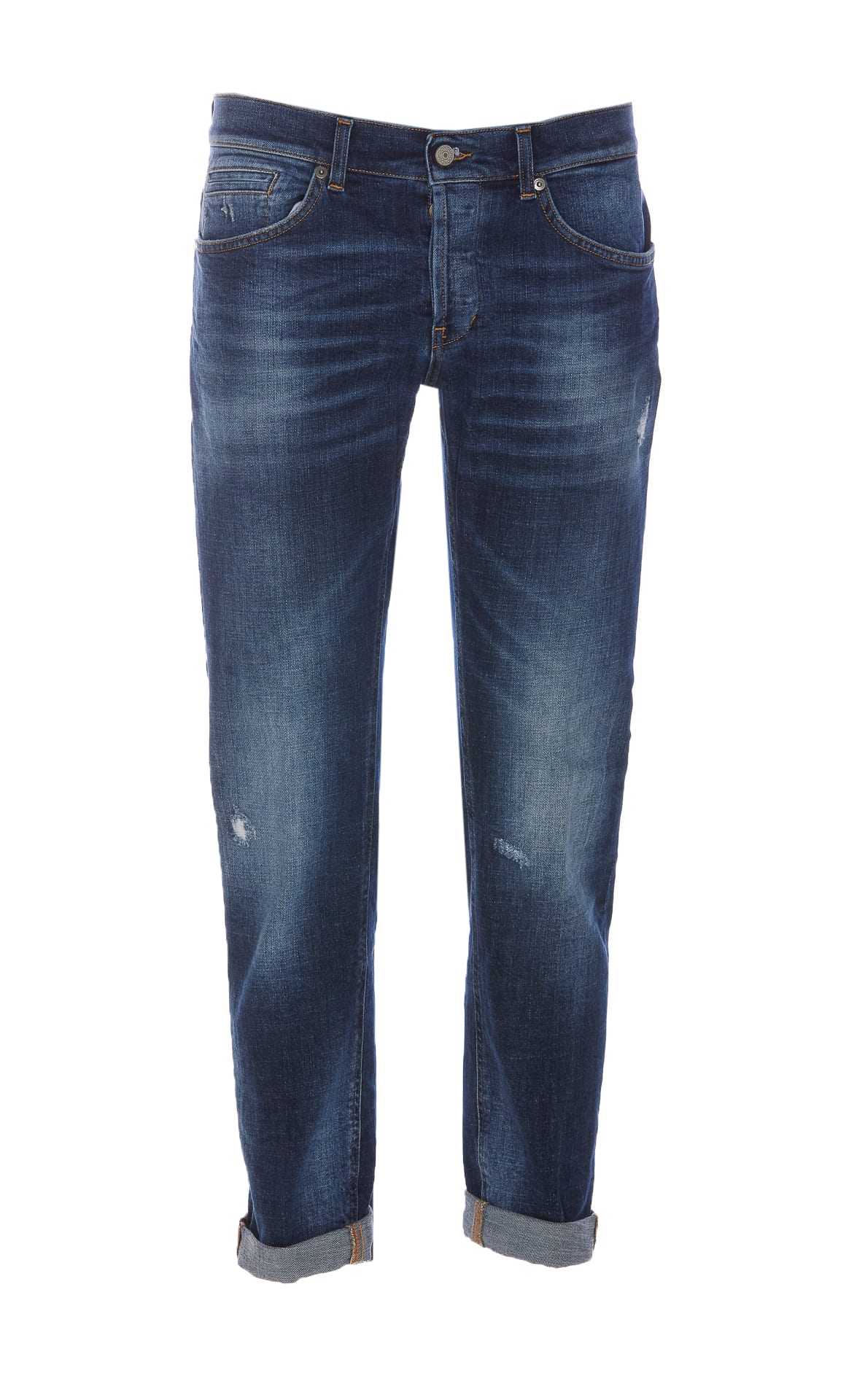 Shop Dondup George Jeans In Blue