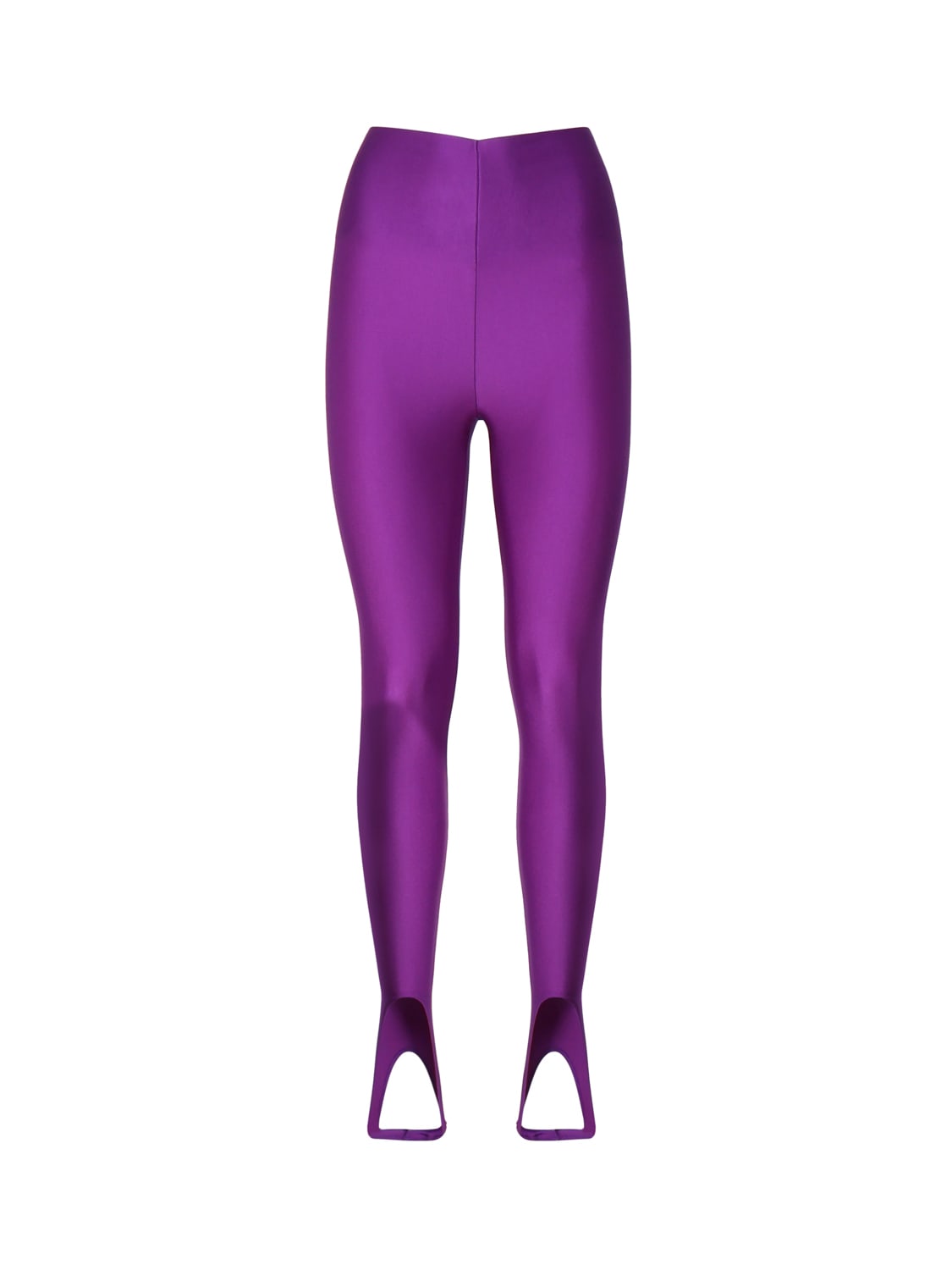 Shop The Andamane Leggings With Stirrups In Purple