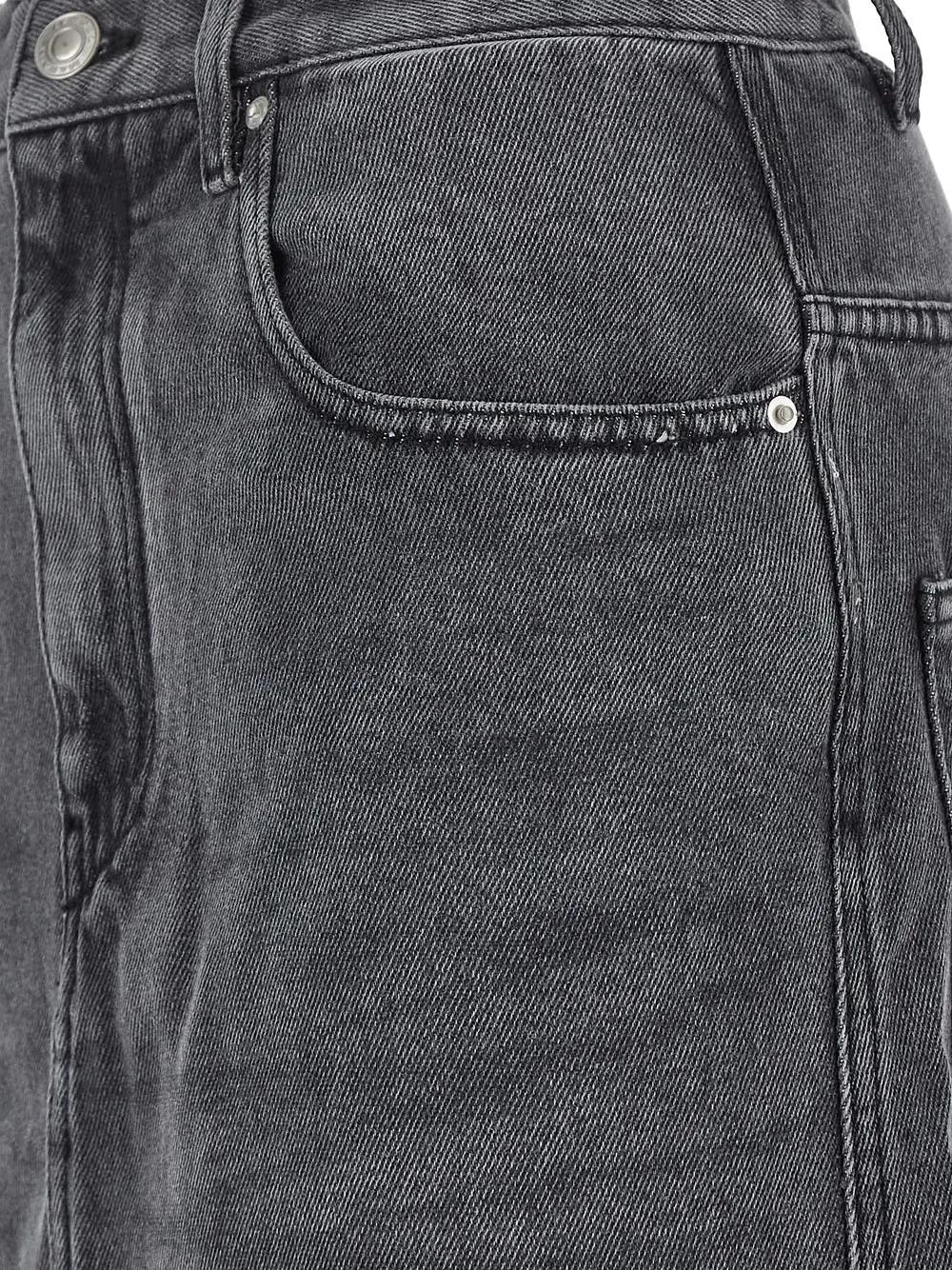 Shop Isabel Marant Tilauria Skirt In Grey