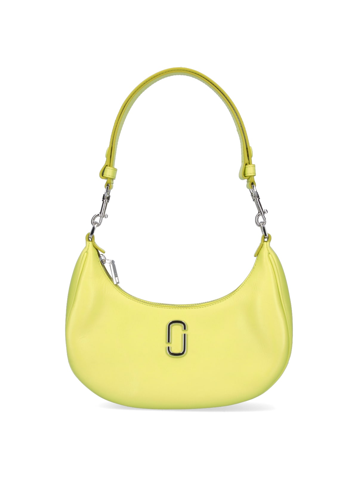 Marc Jacobs Curve Shoulder Bag In Yellow