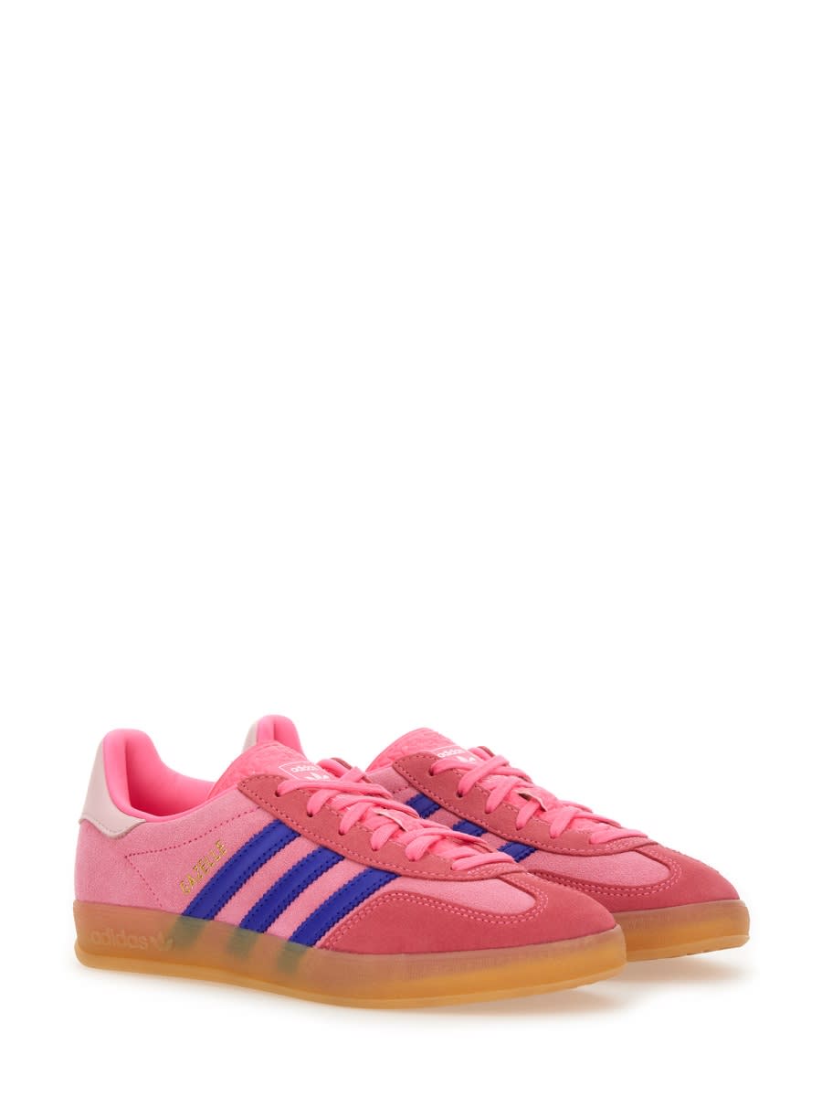 Adidas Originals Gazelle Indoor Sneaker In Pink