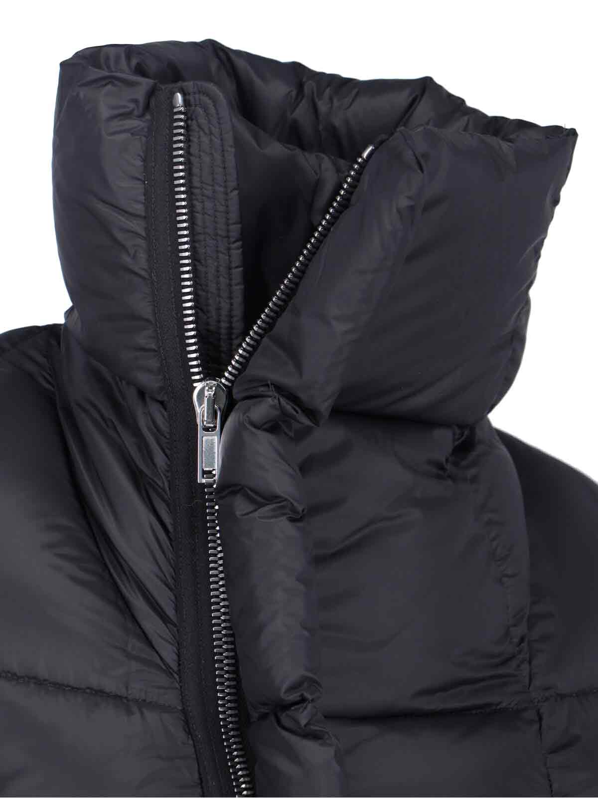 Rick Owens Naska Down Jacket In Black