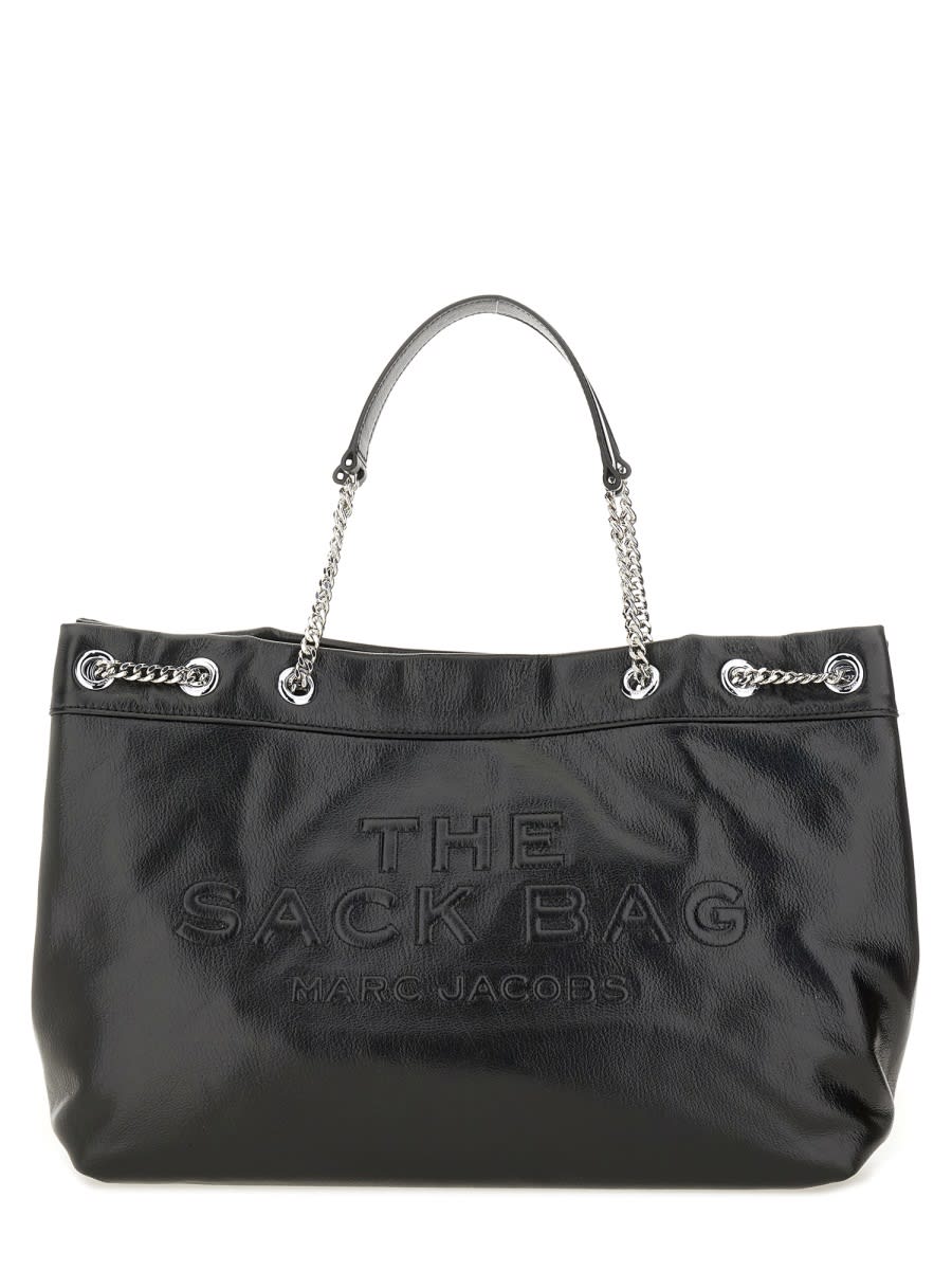 Marc Jacobs The Chain Sack Large In Black