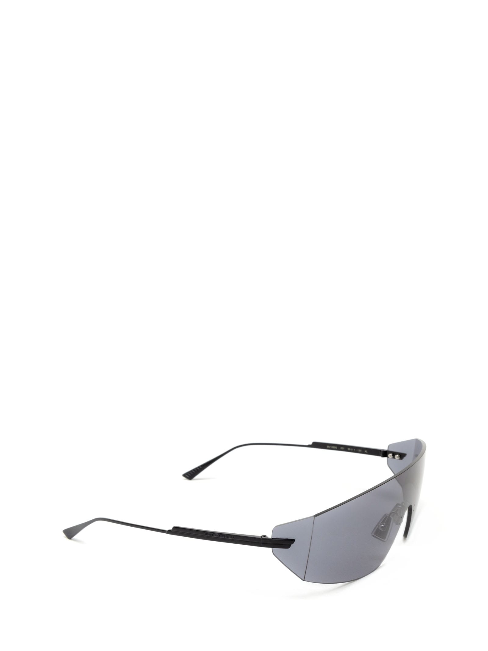 Shop Bottega Veneta Bv1299s Black Sunglasses